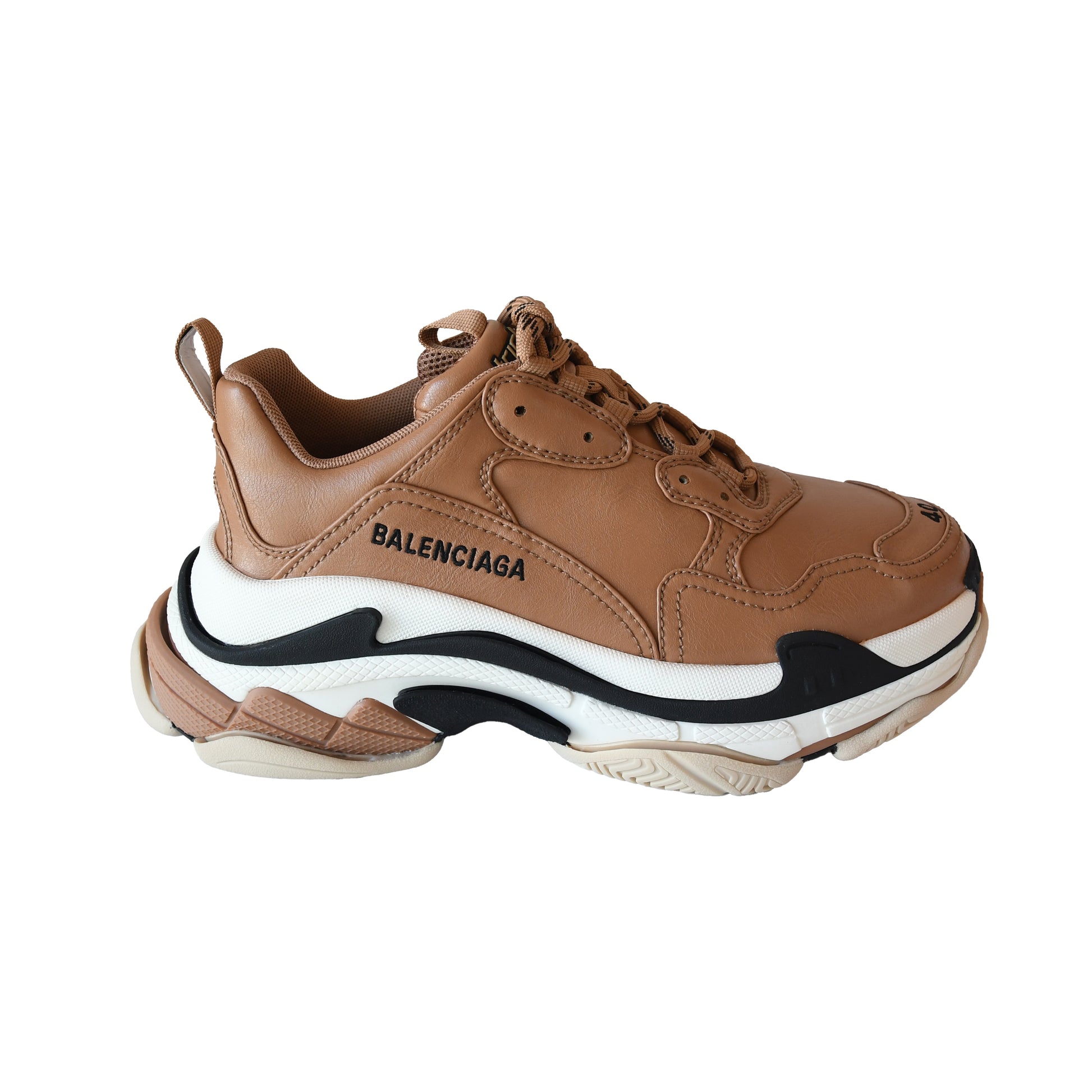 Balenciaga Triple S Sneakers Nude-NOBLEMARS