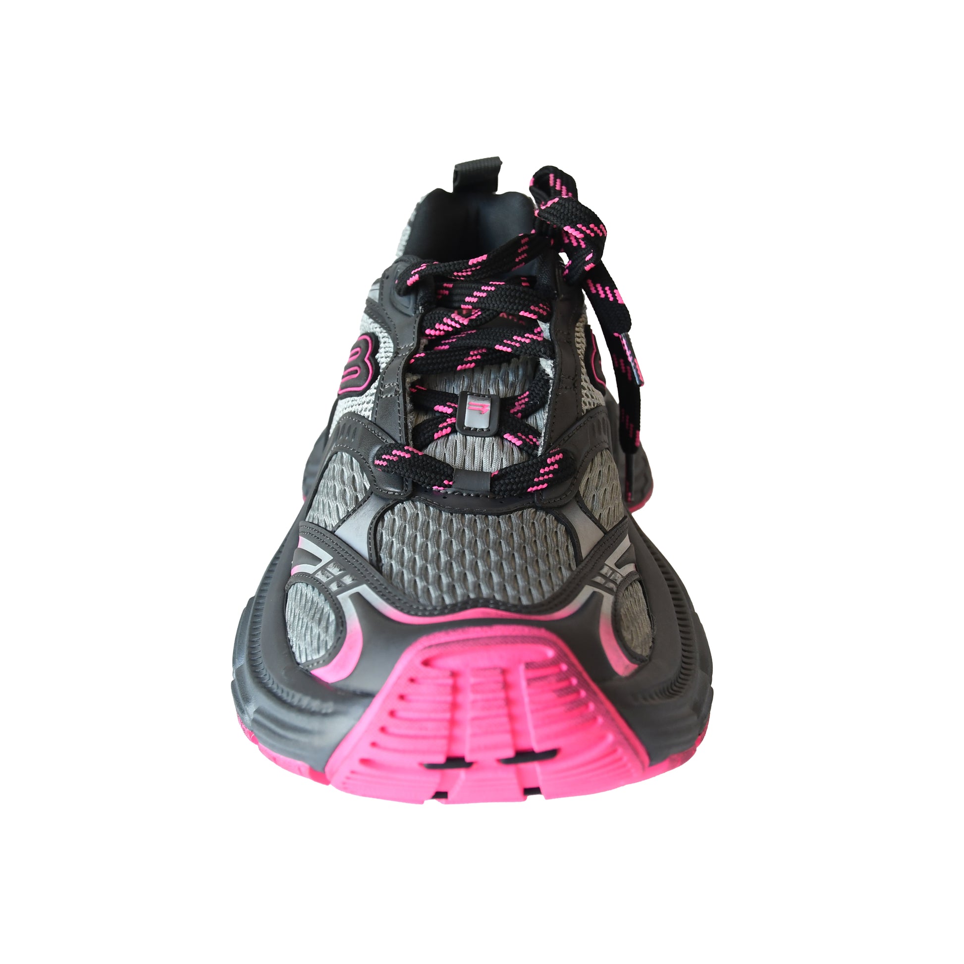 Balenciaga 10XL Sneakers Grey Pink Black-NOBLEMARS