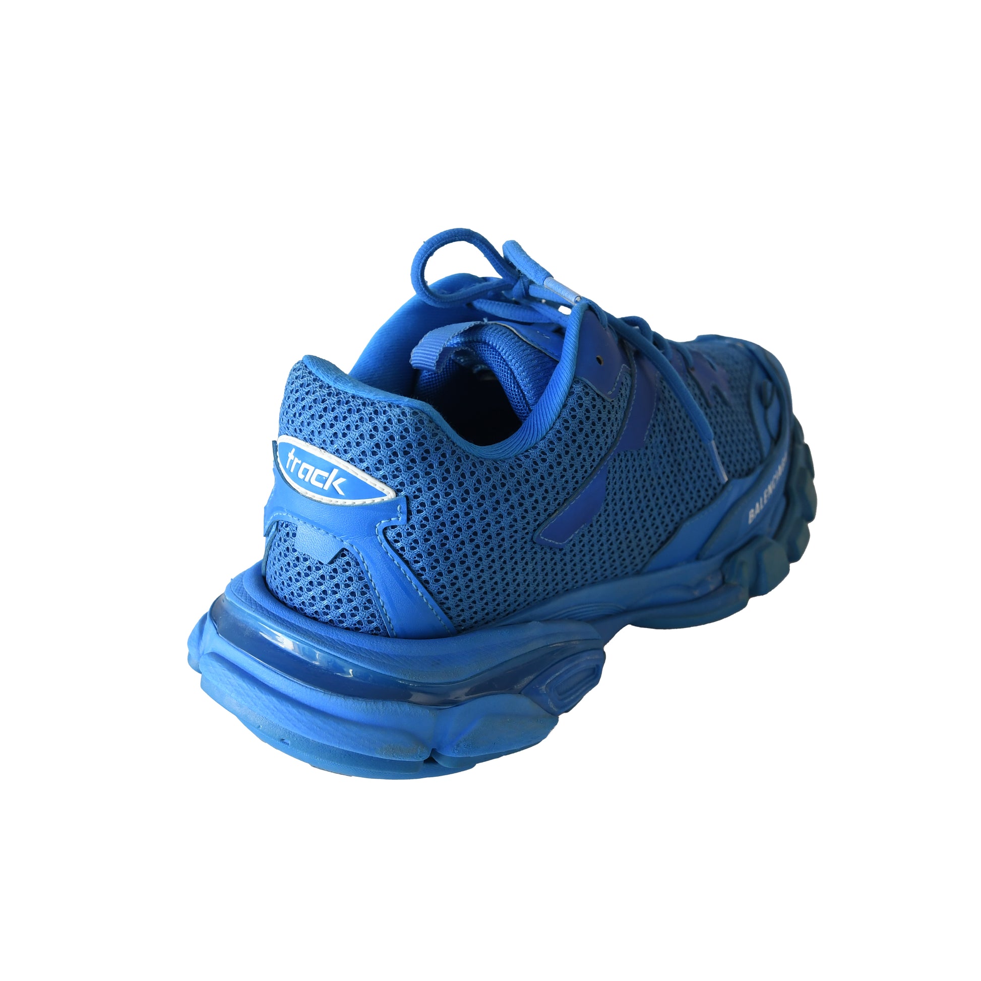 Balenciaga Track 3 Mesh Chunky Sneakers Blue-NOBLEMARS