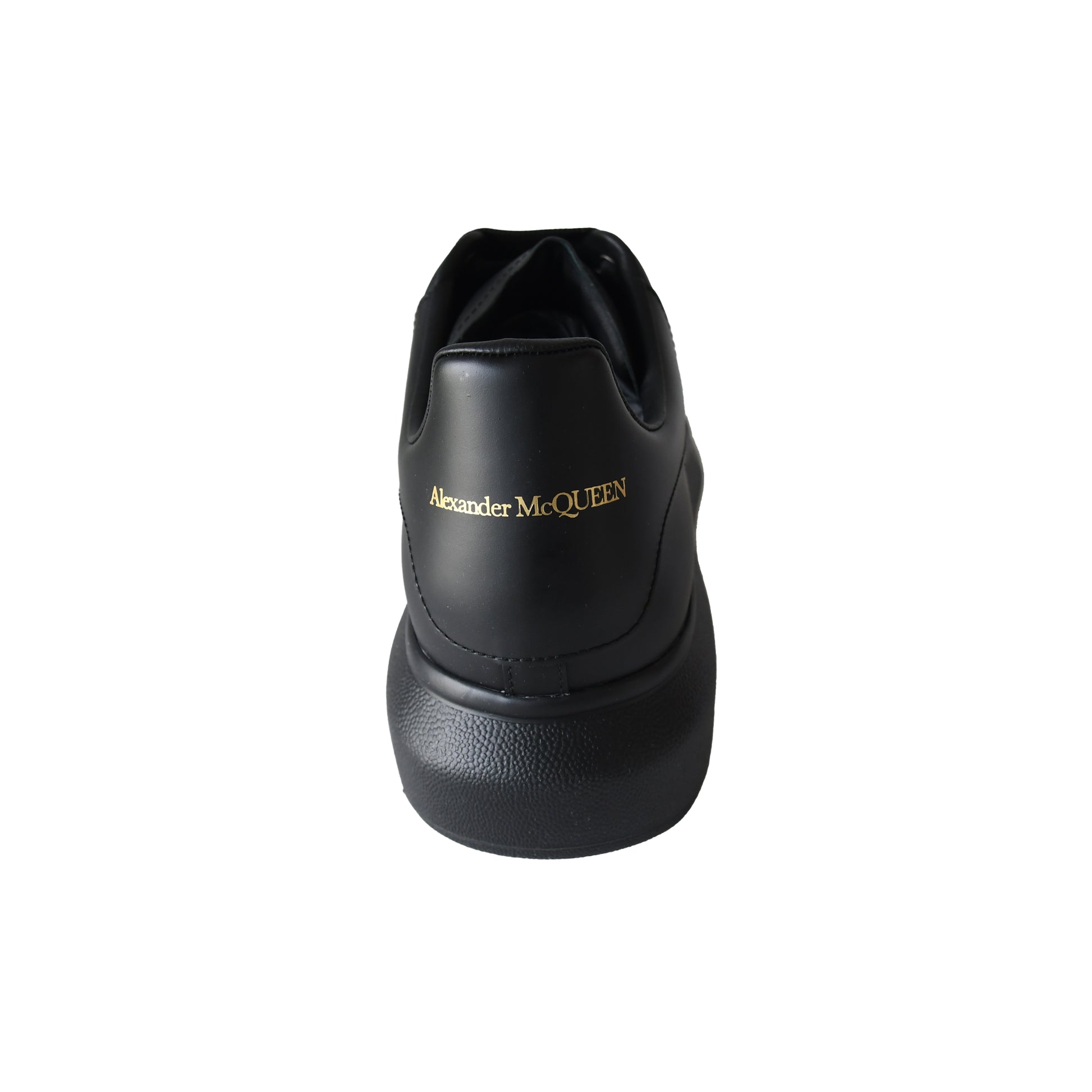 Alexander McQueen Leather low-top Sneakers Black-NOBLEMARS