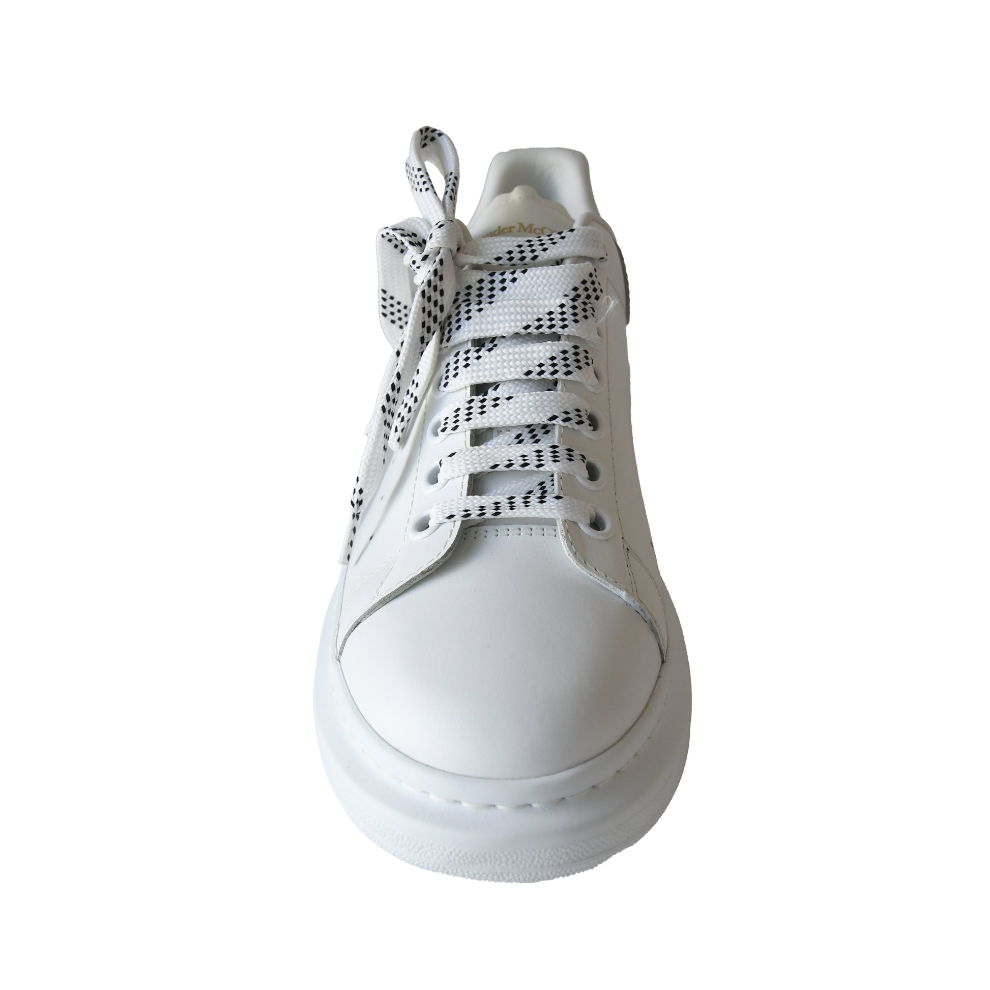 Alexander McQueen Oversized Low-Top Sneakers White-NOBLEMARS