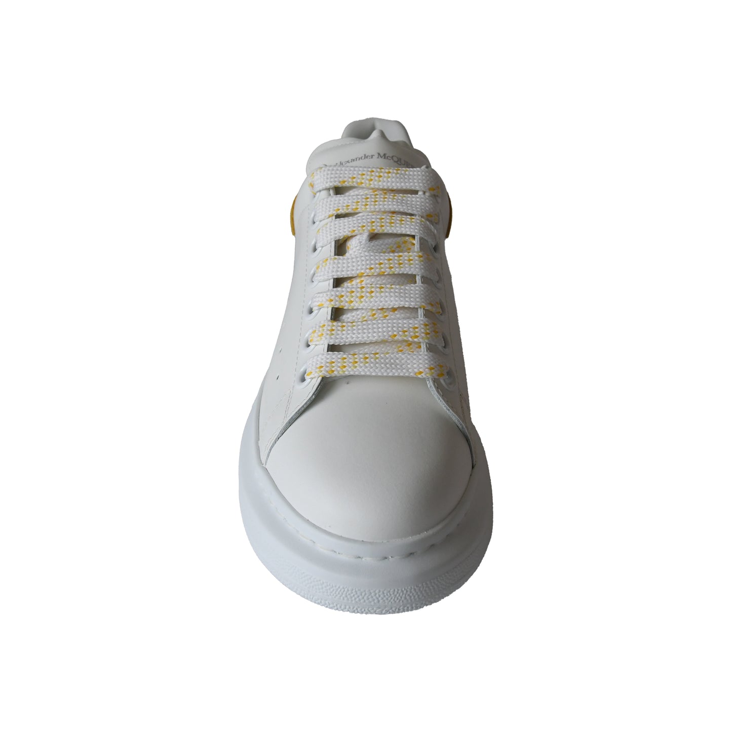 Alexander McQueen Oversized Sneakers Yellow White-NOBLEMARS
