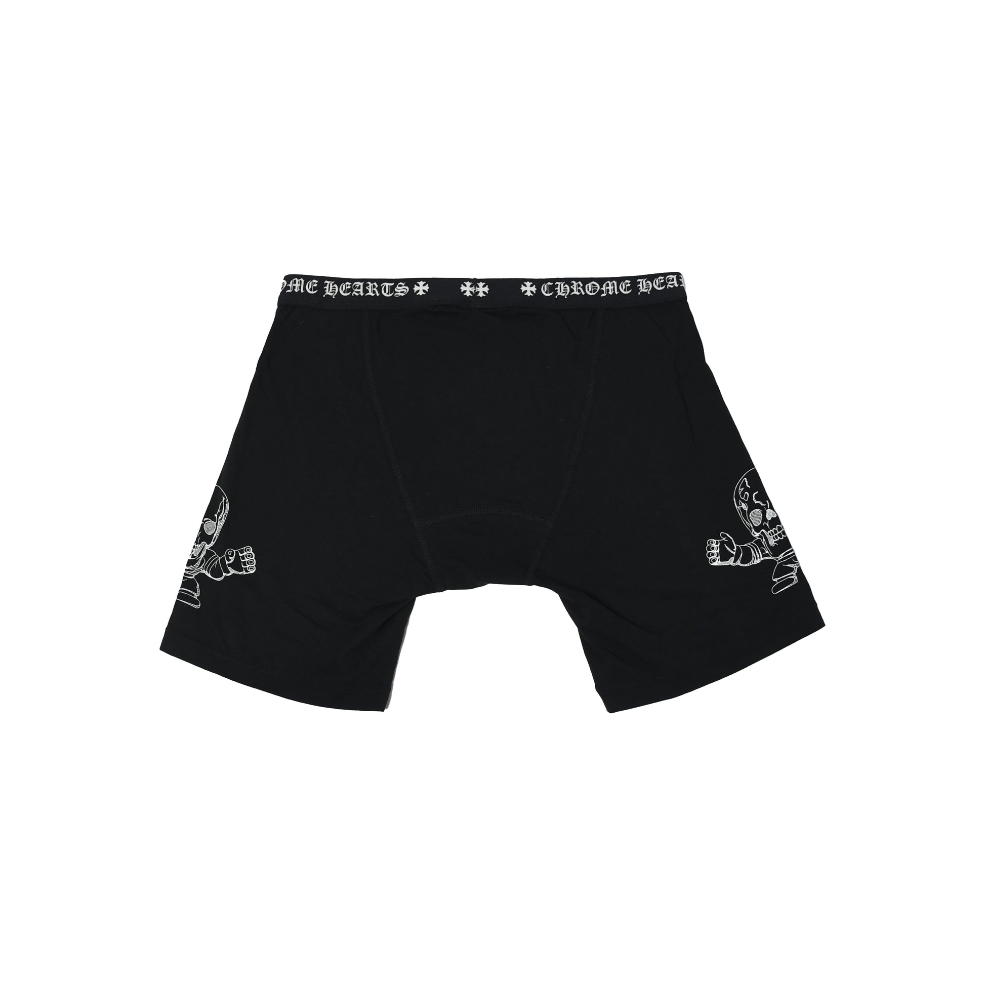 Chrome Hearts Foti Short Boxer Briefs Black-NOBLEMARS
