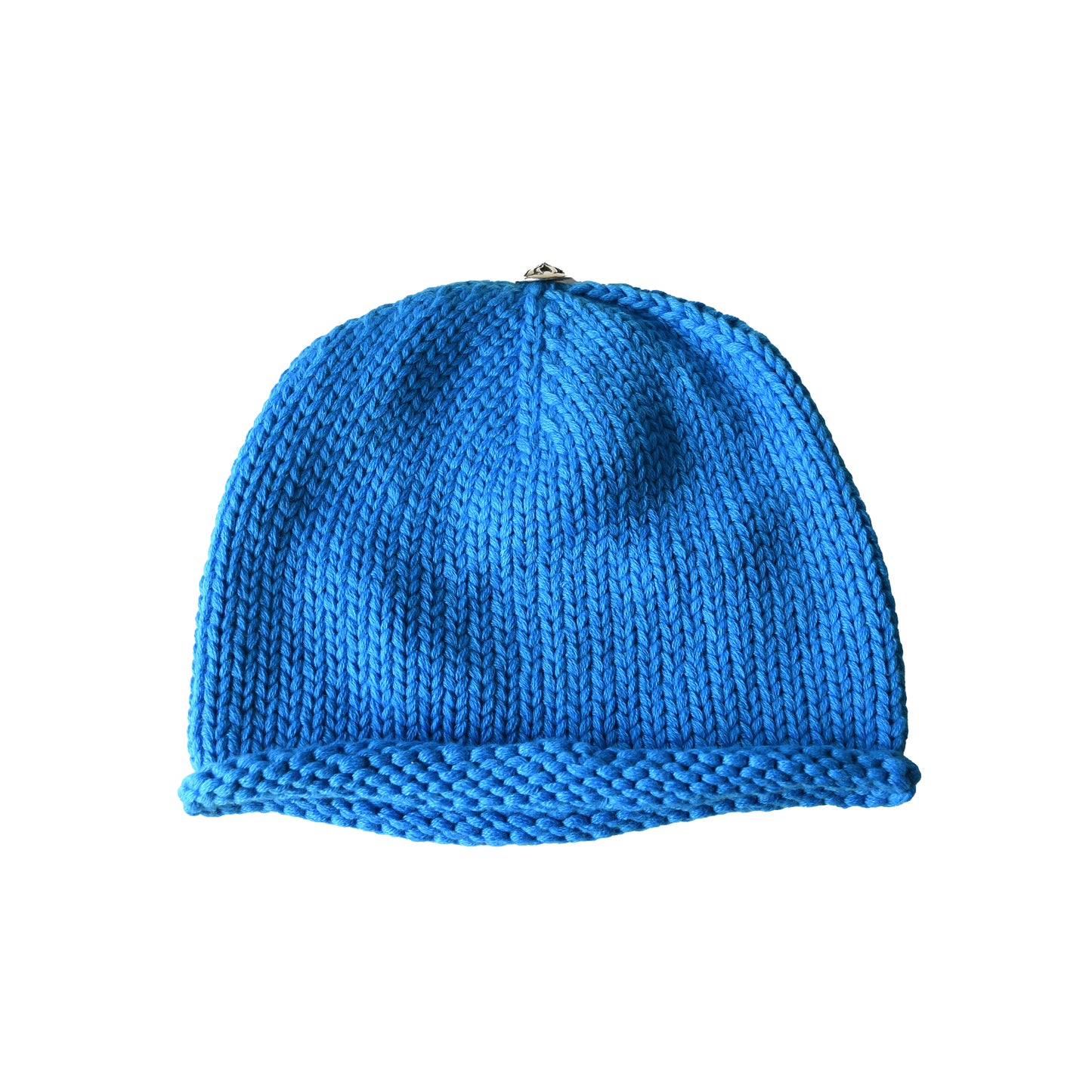 Chrome Hearts Cross Patch Cashmere Beanie Blue-NOBLEMARS
