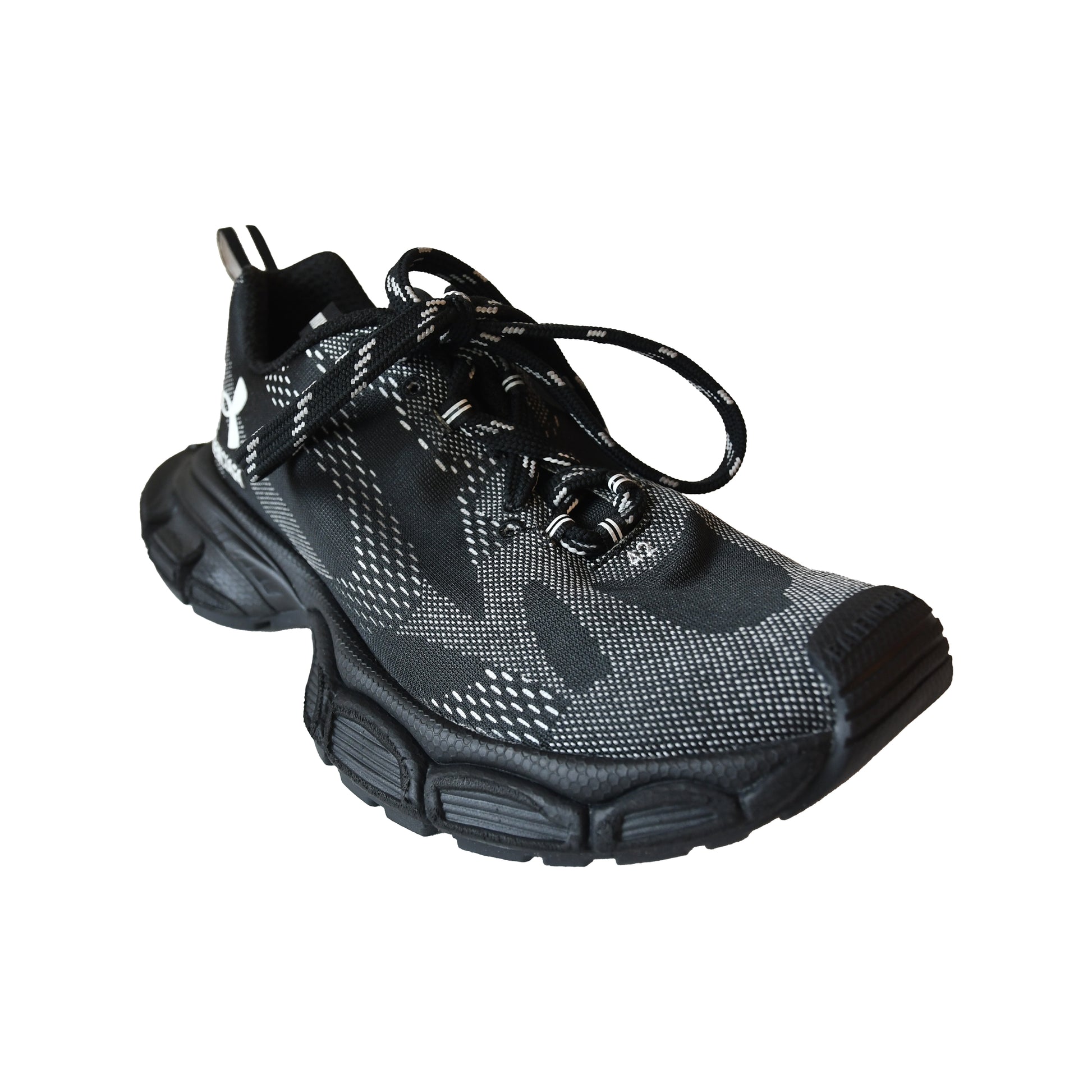 Balenciaga Under Armour 3XL Sneakers Black-NOBLEMARS