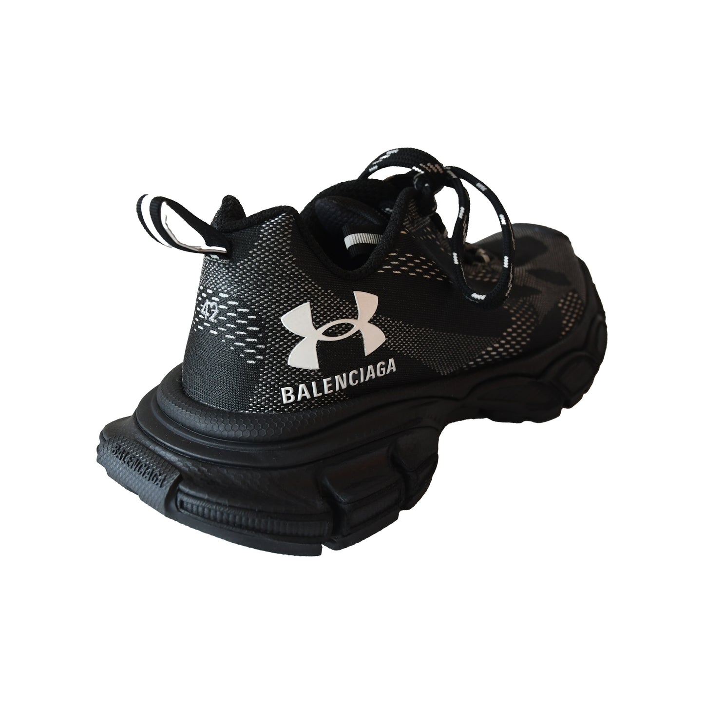 Balenciaga Under Armour 3XL Sneakers Black-NOBLEMARS