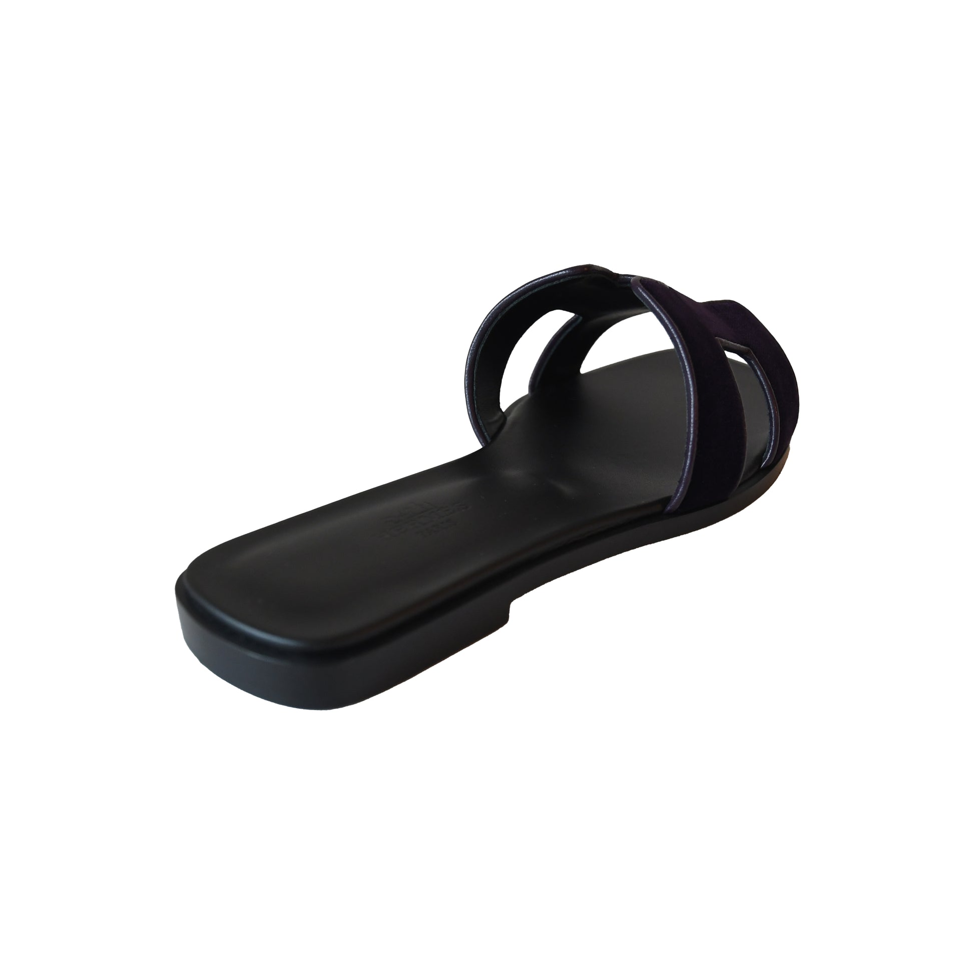 Hermes Oran Sandals Purple-NOBLEMARS