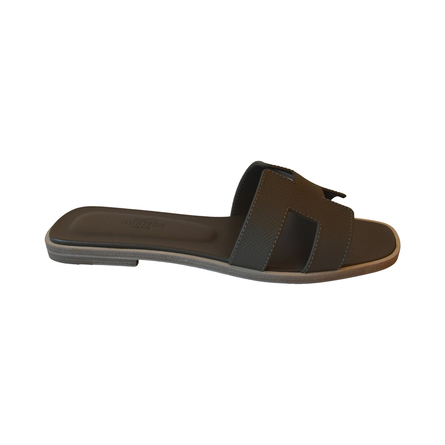 Hermes Oran Sandals Etoupe-NOBLEMARS