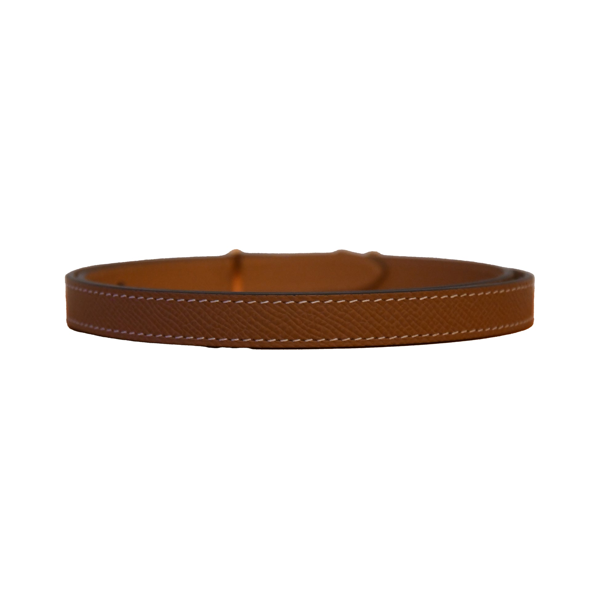 Hermes Brown Pop H Belt Gold Hardware Brown-NOBLEMARS