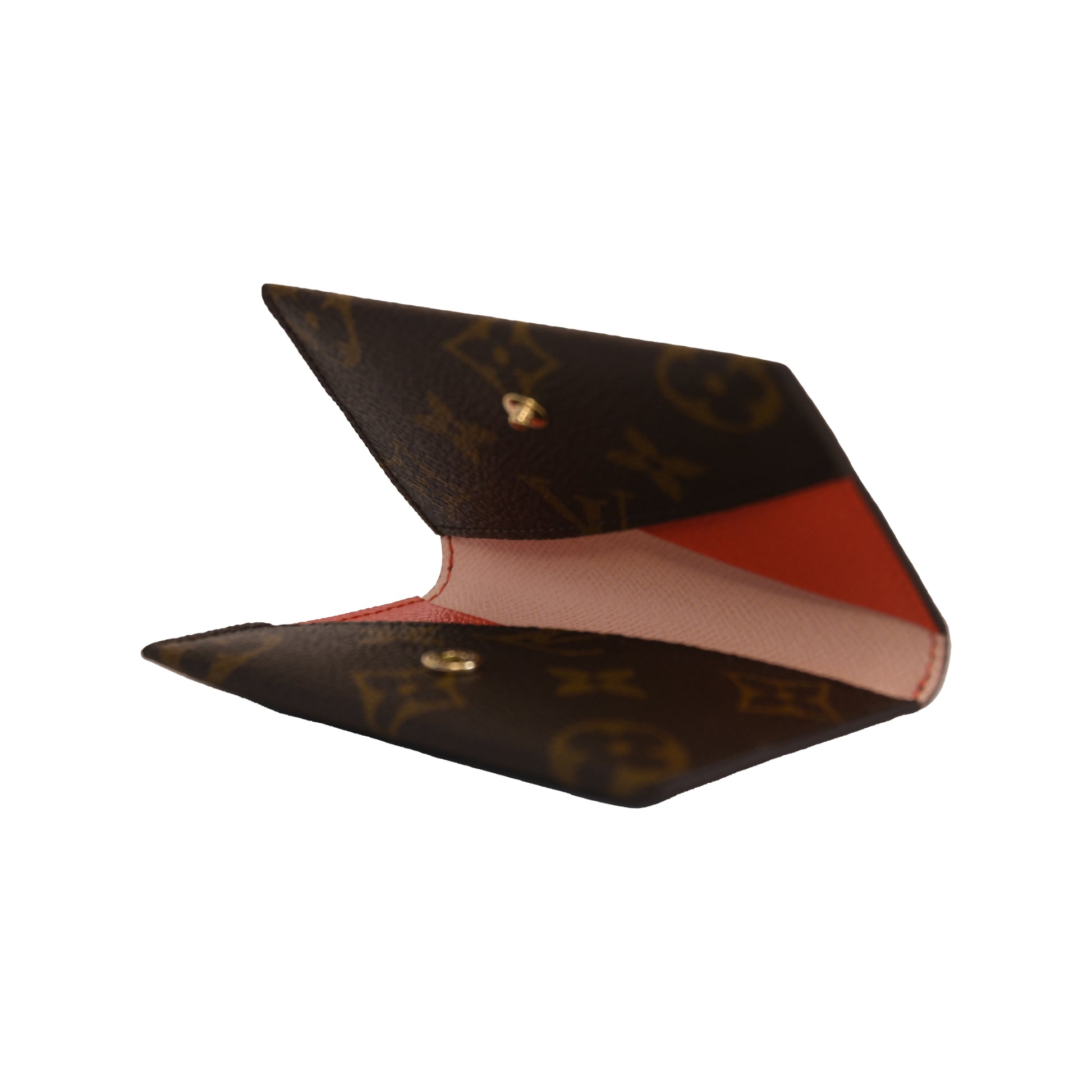 Louis Vuitton Monogram Business Card Holder Brown-NOBLEMARS