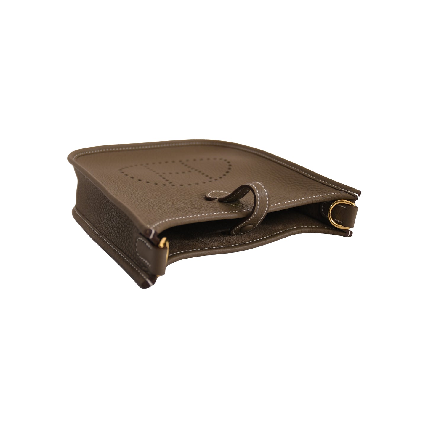 Hermes Evelyne TPM Clemence Palladium Hardware Etoupe-NOBLEMARS