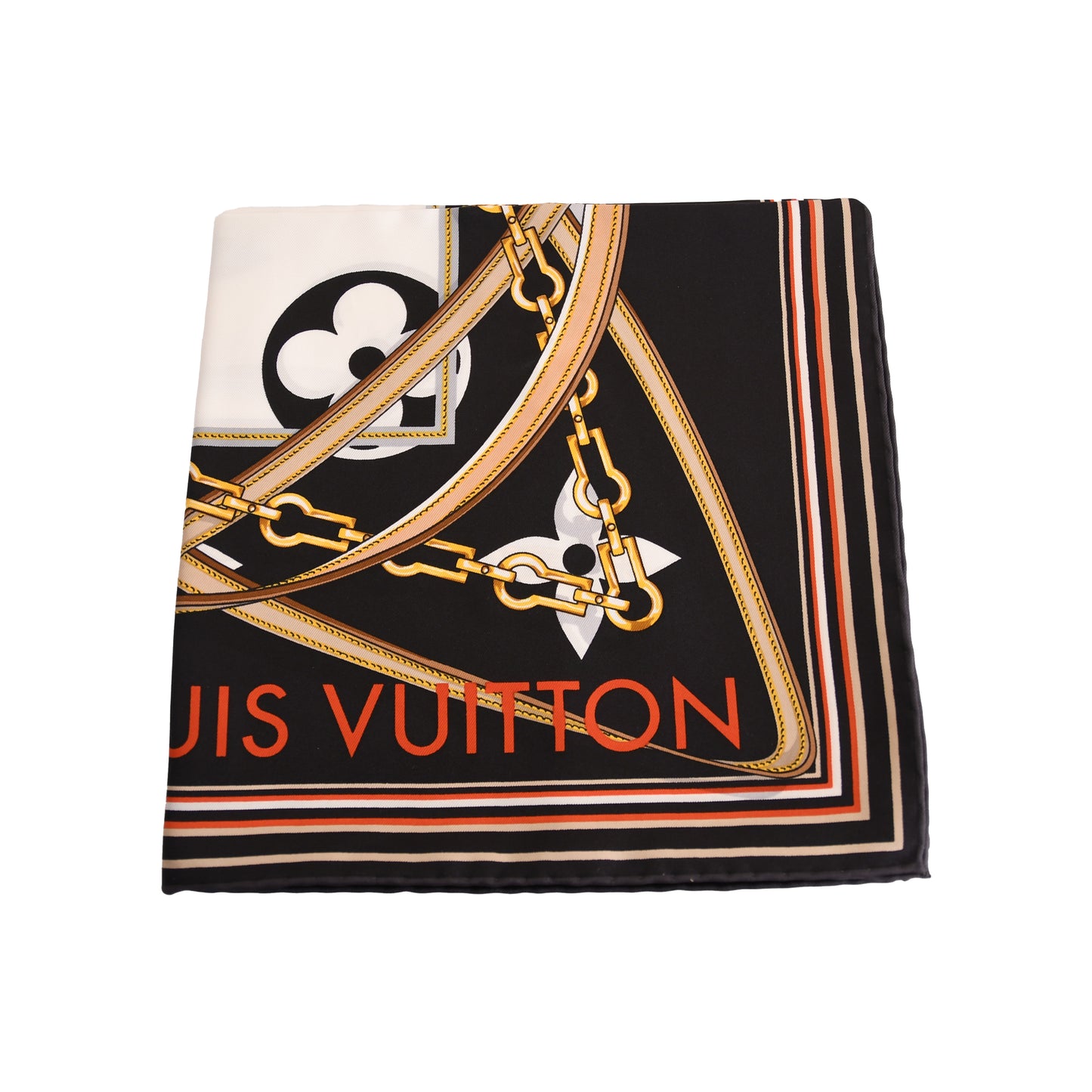 Louis Vuitton Ultimate Monogram Square 90cm Silk Scarf-NOBLEMARS