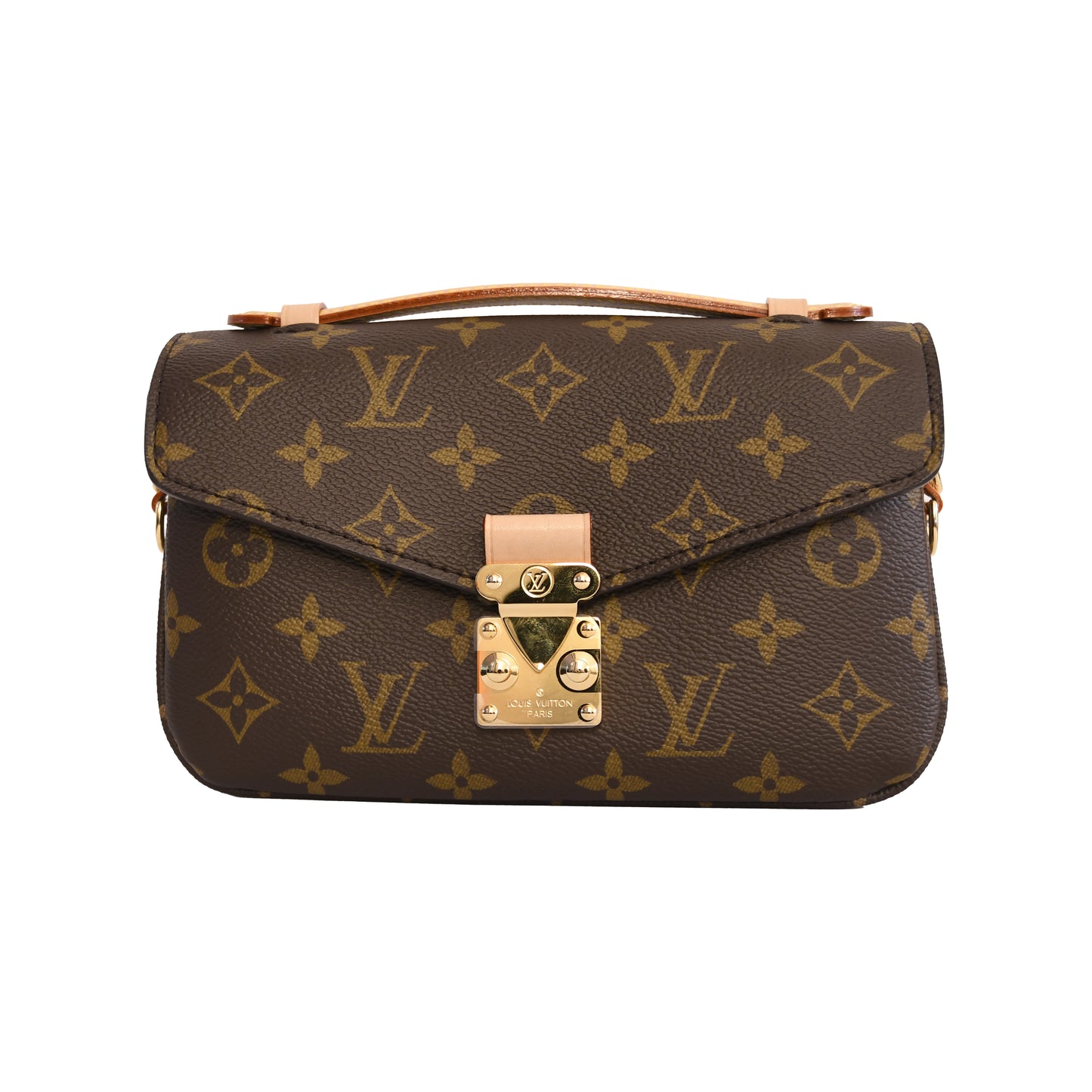 Louis Vuitton Monogram East West Pochette Metis Brown-NOBLEMARS