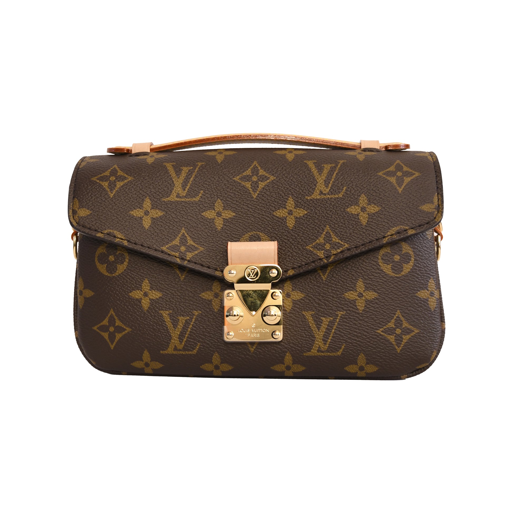 Louis Vuitton Monogram East West Pochette Metis Brown-NOBLEMARS