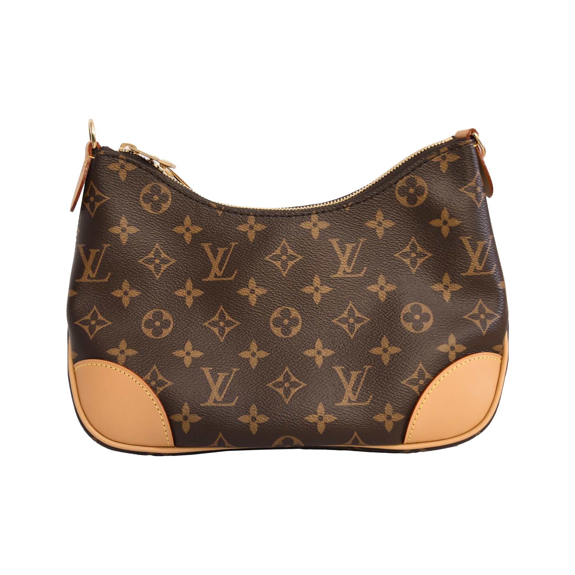 Louis Vuitton Classic Monogram Boulogne PM Crossbody Handbags-NOBLEMARS