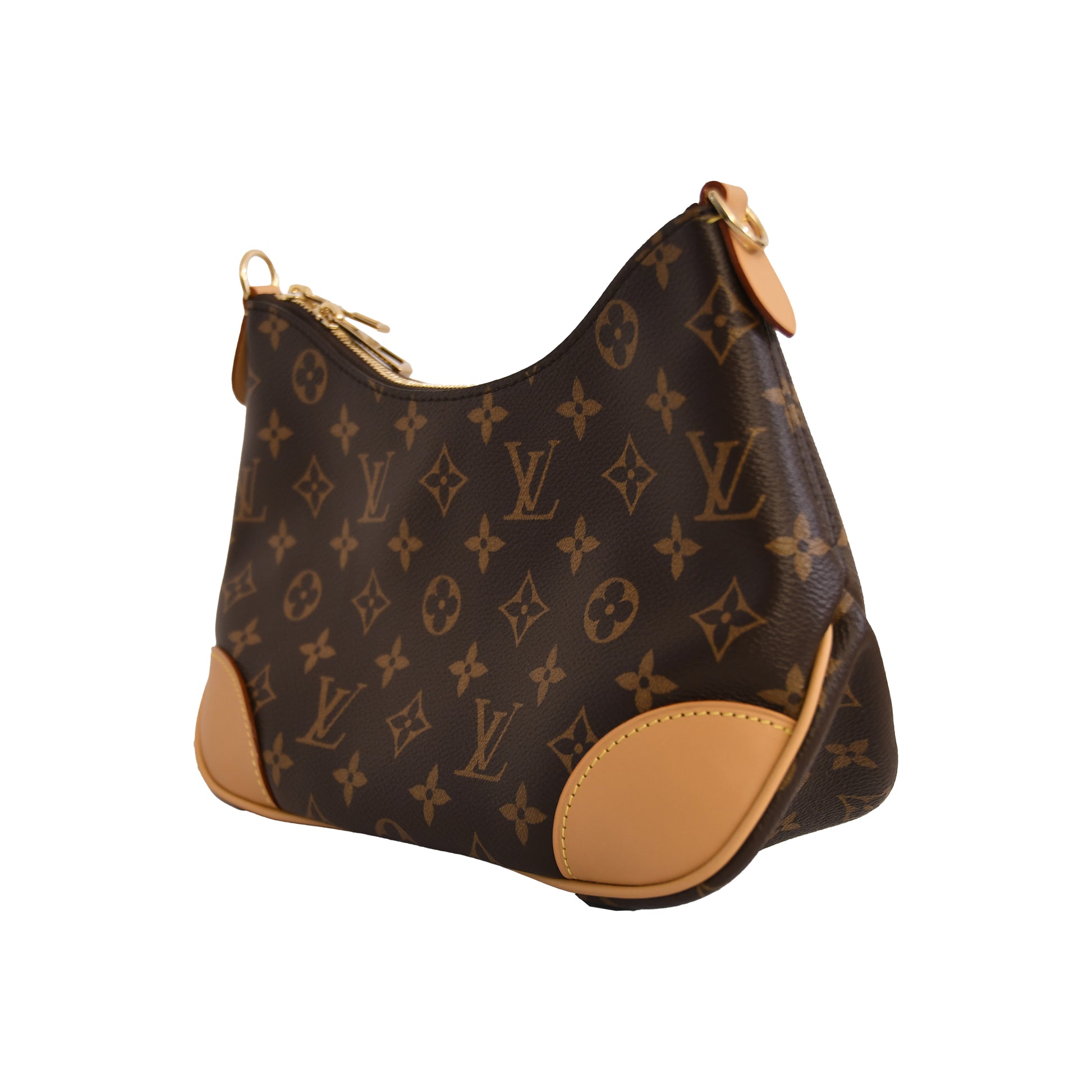 Louis Vuitton Classic Monogram Boulogne PM Crossbody Handbags-NOBLEMARS