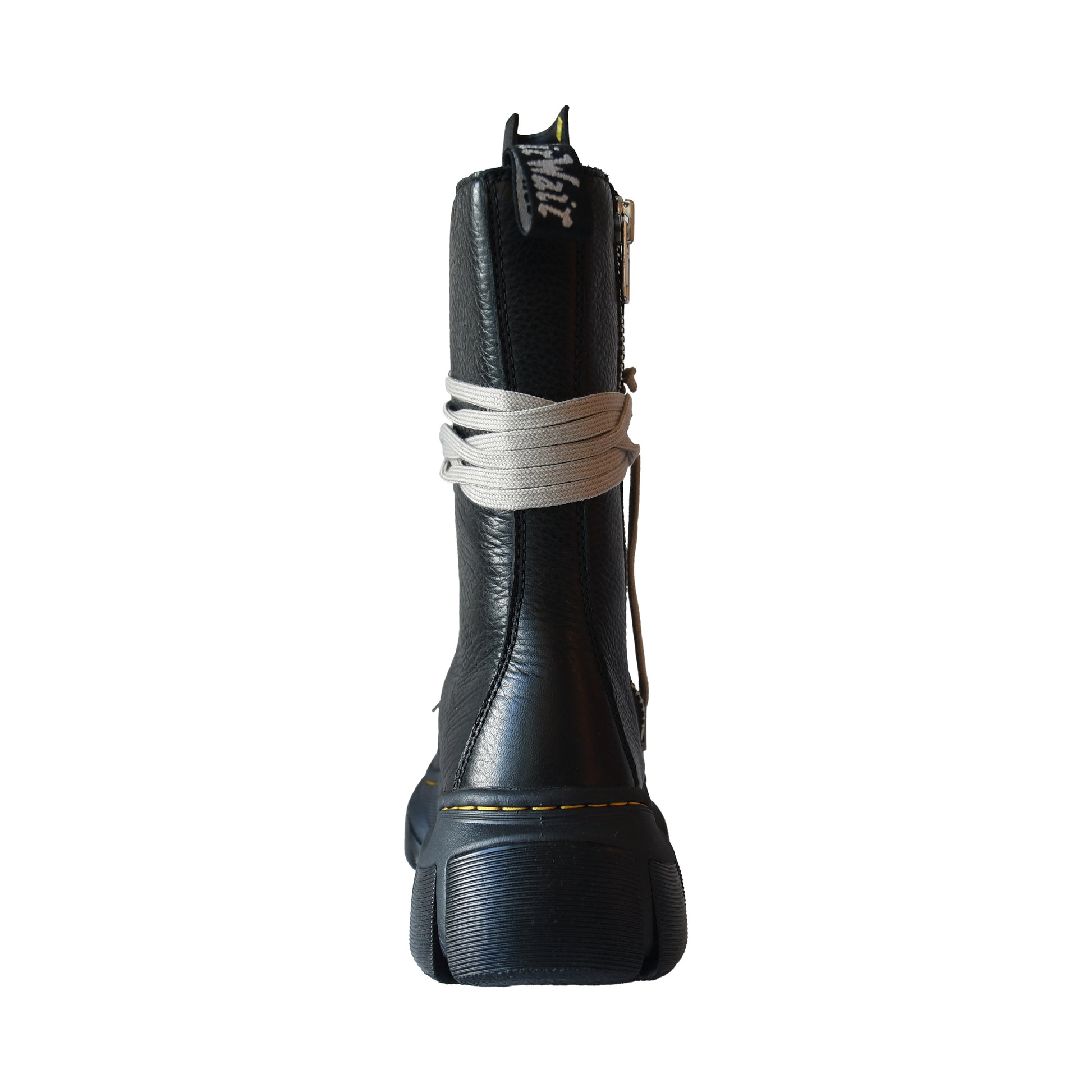 Rick Owens x Dr. Martens 1918 DMXL Calf Length Boot Black-NOBLEMARS