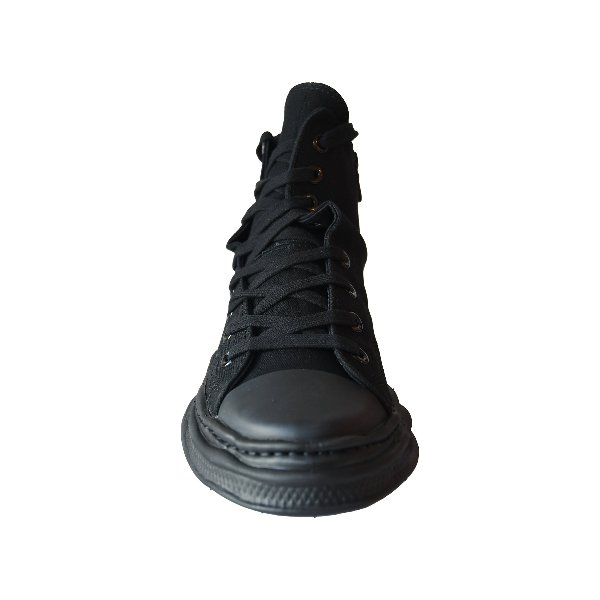 Maison Mihara X Limi Feu Yasuhiro Unisex Twist Sneakers Black-NOBLEMARS