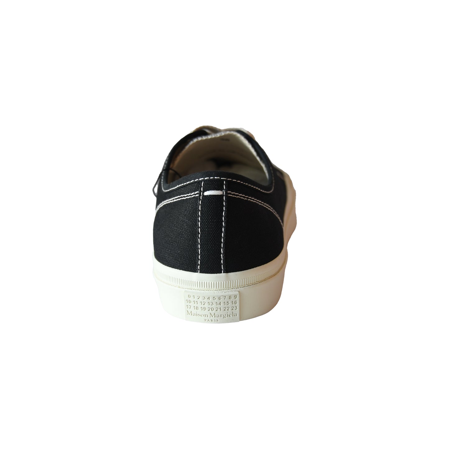 Maison Margiela Tabi Low-Top Sneaker Black White-NOBLEMARS
