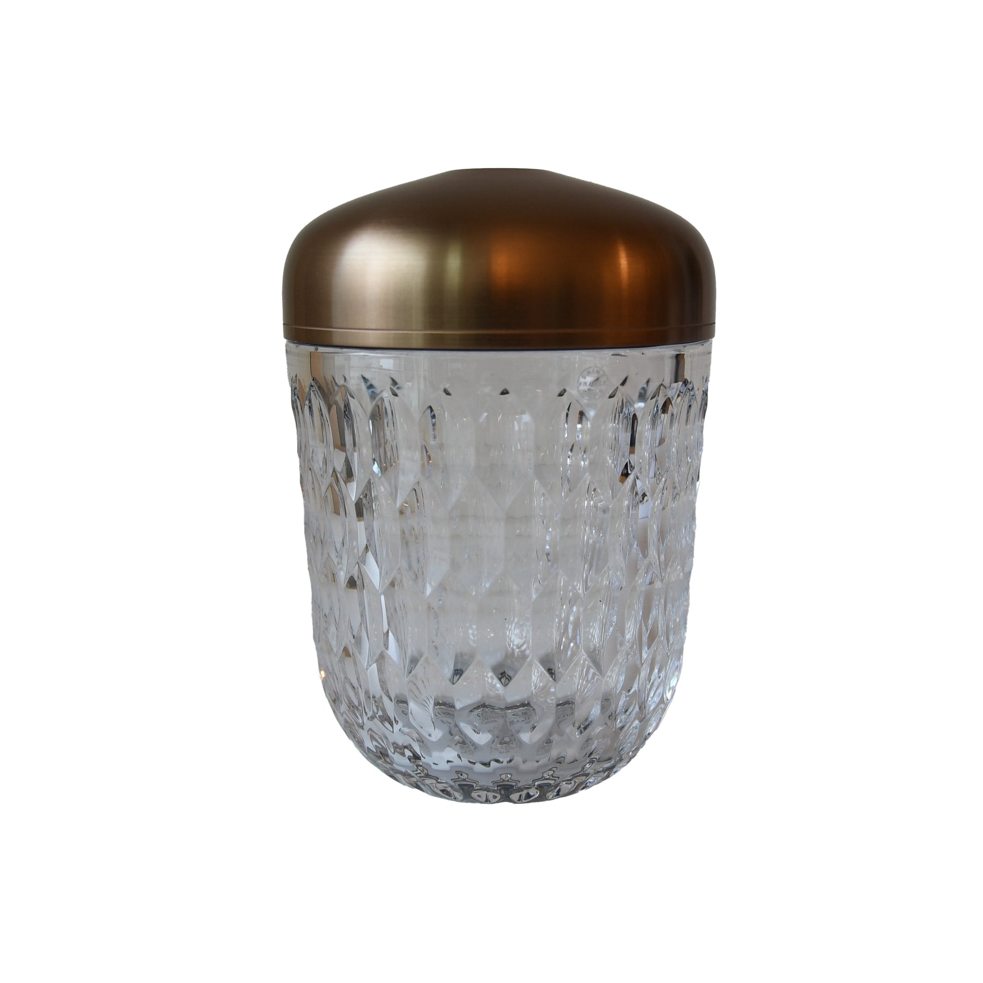 Hermes Saint Louis Folia Mini Portable Crystal Lamp Copper-NOBLEMARS