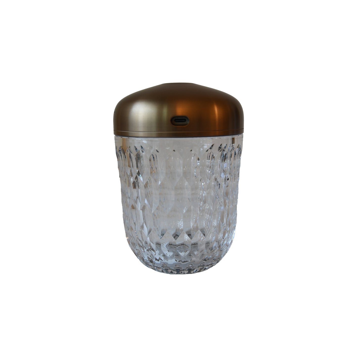 Hermes Saint Louis Folia Mini Portable Crystal Lamp Copper-NOBLEMARS