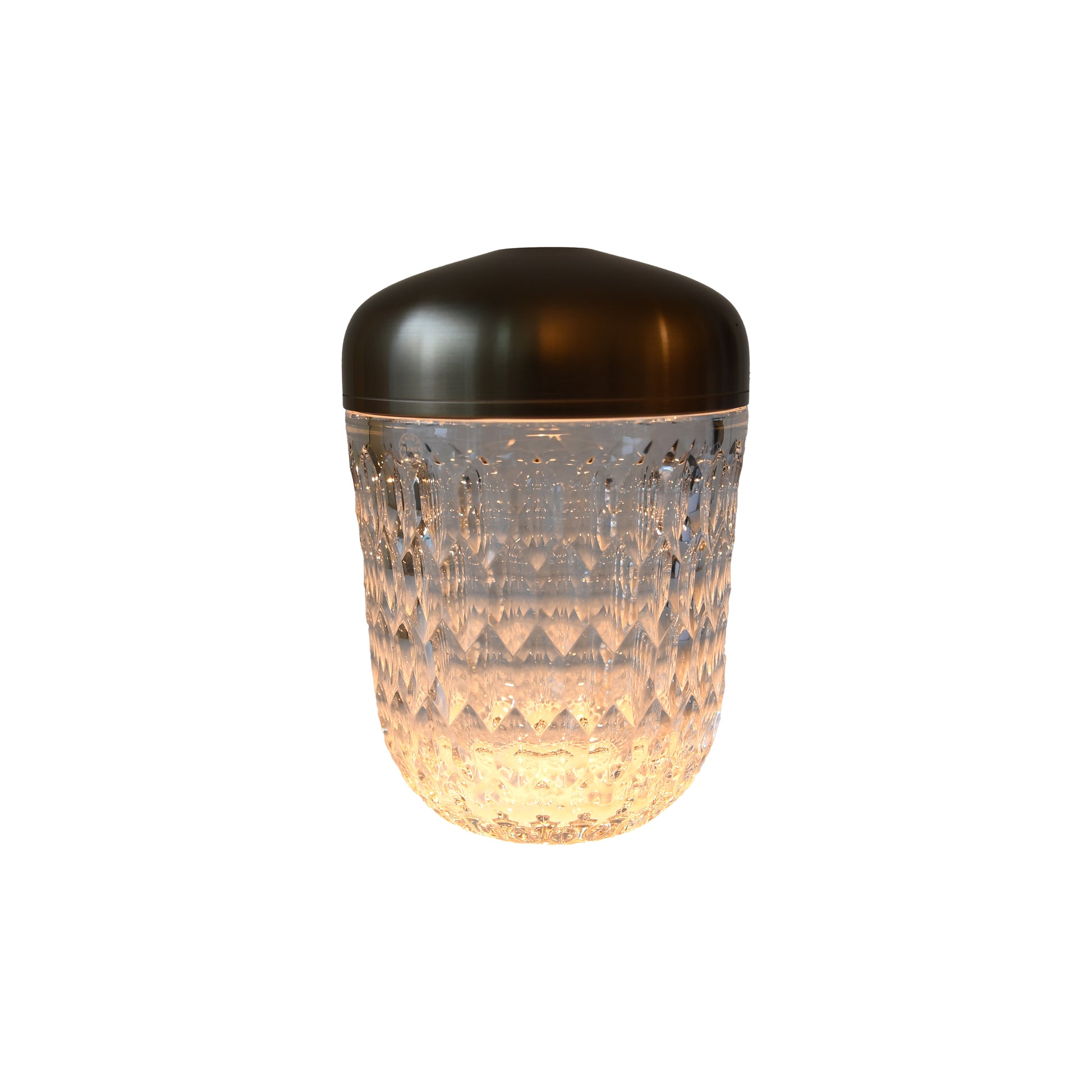 Hermes Saint Louis Folia Mini Portable Crystal Lamp Copper-NOBLEMARS