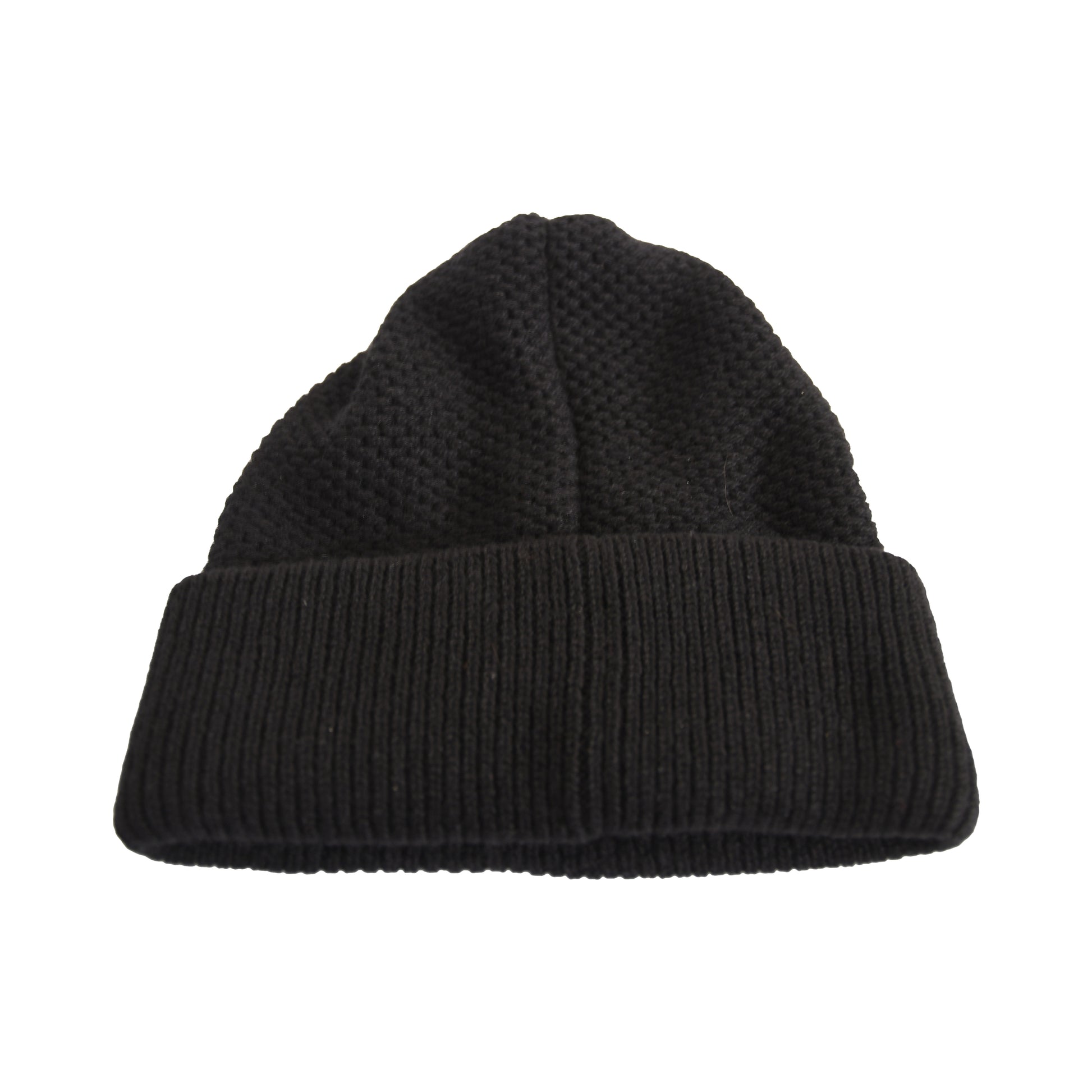 Chanel CC Cashmere Beanie Hat Black-NOBLEMARS