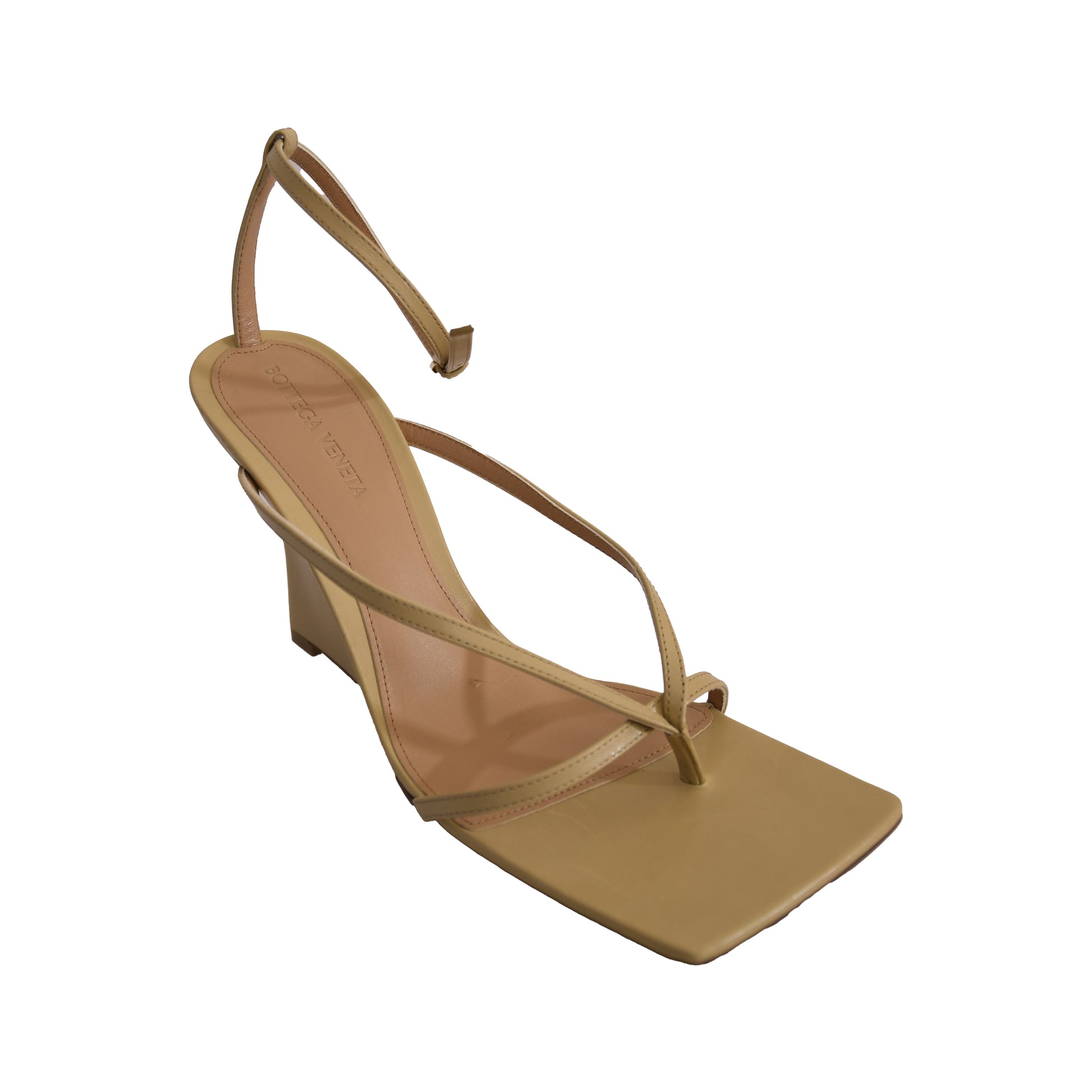 Bottega Veneta Stretch Sandal Lounge Nappa Cane Sugar-NOBLEMARS