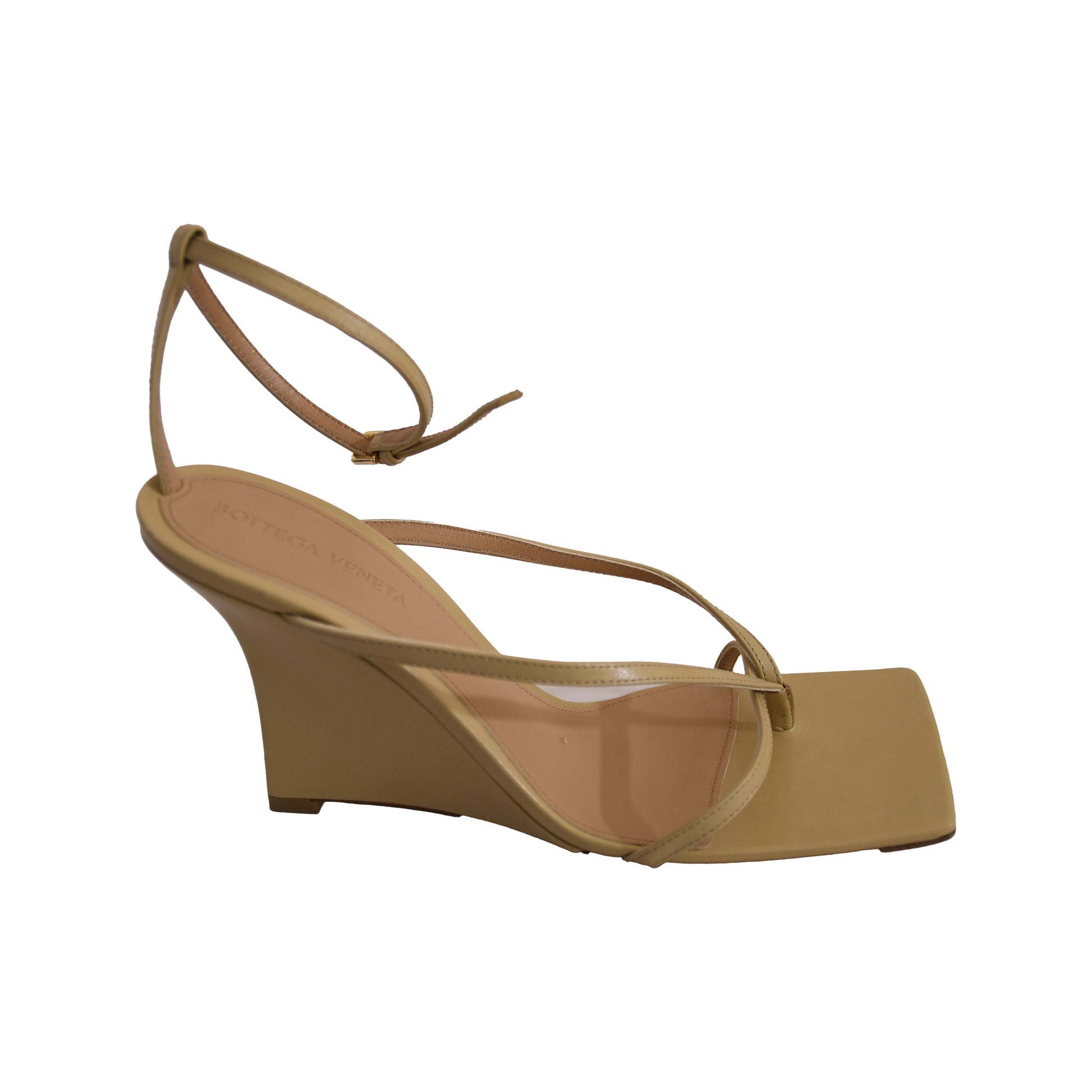 Bottega Veneta Stretch Sandal Lounge Nappa Cane Sugar-NOBLEMARS