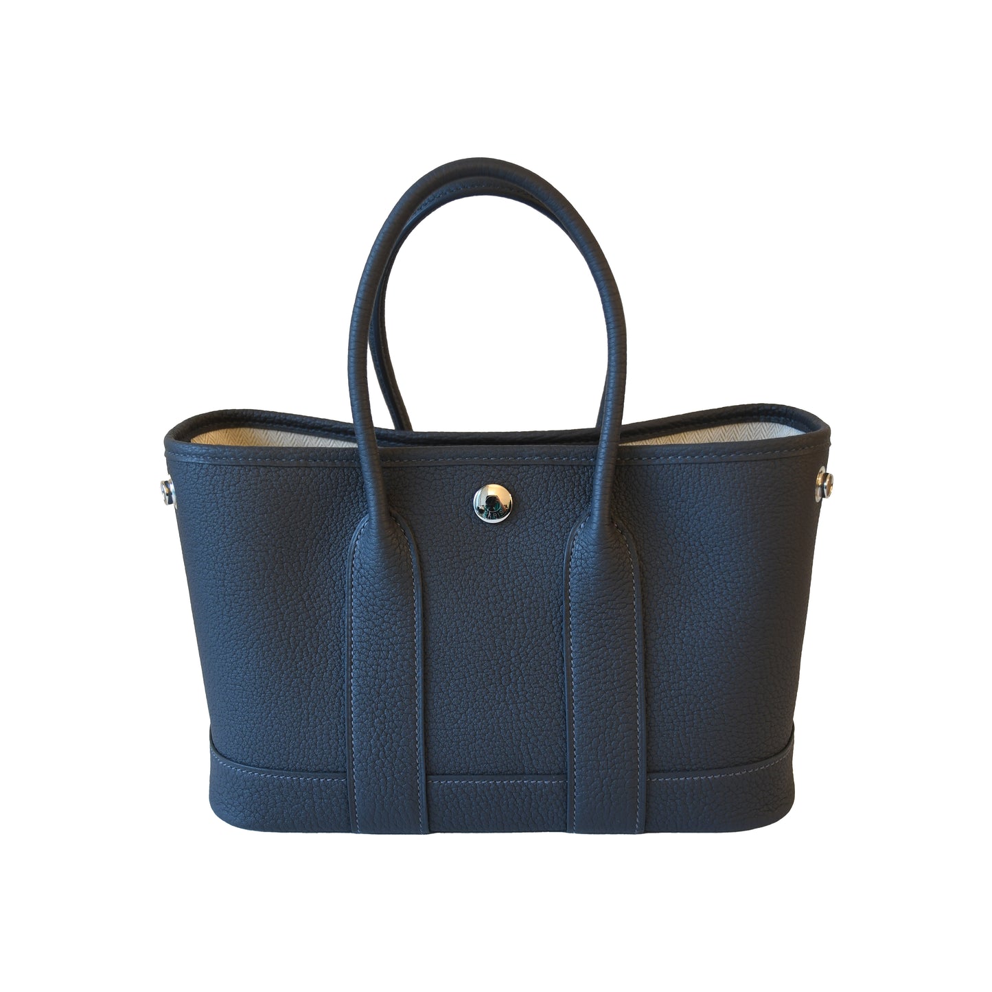 Hermes Mini Garden Party Palladium Hardware Ardoise-NOBLEMARS