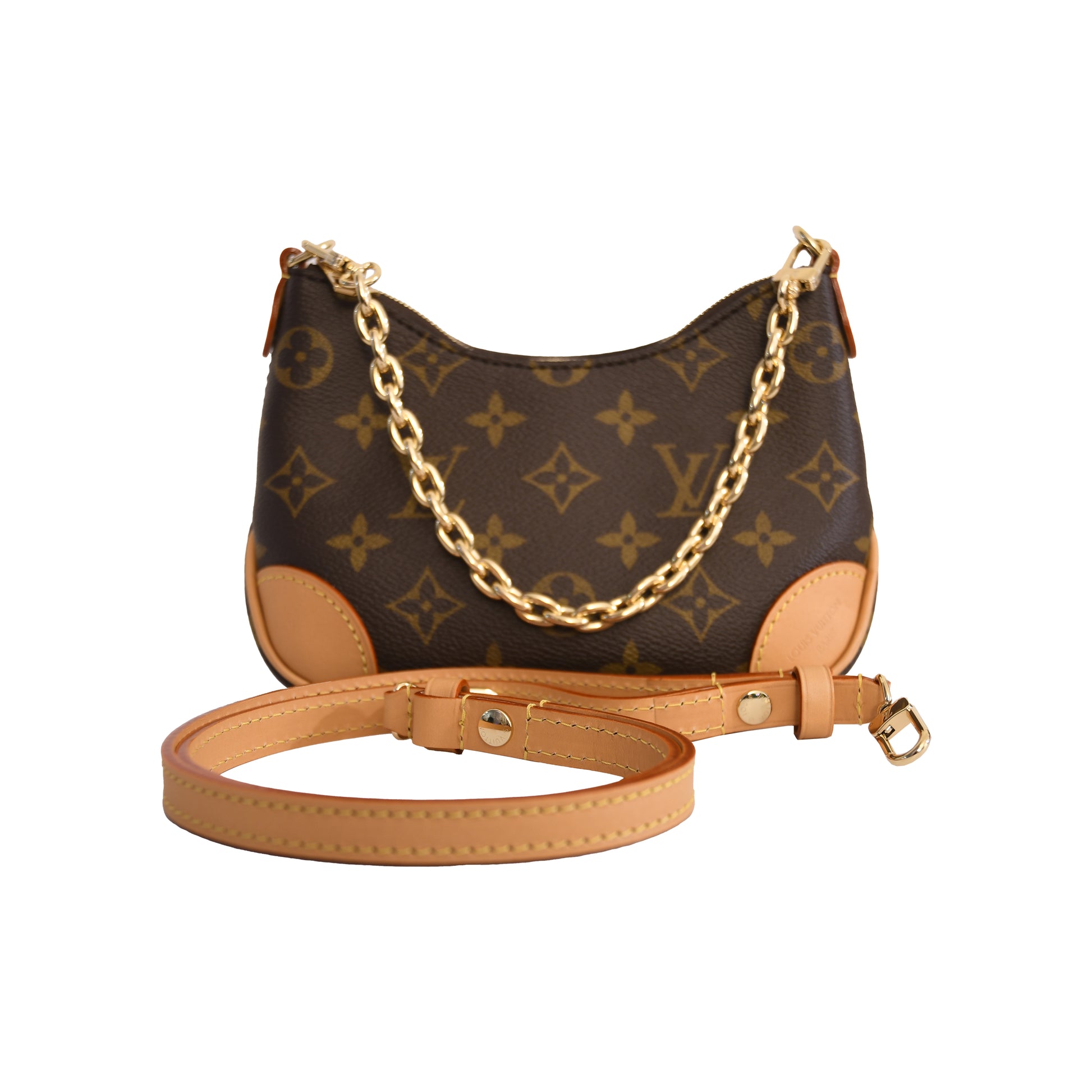 Louis Vuitton Classic Monogram Boulogne Nano Crossbody Handbags-NOBLEMARS