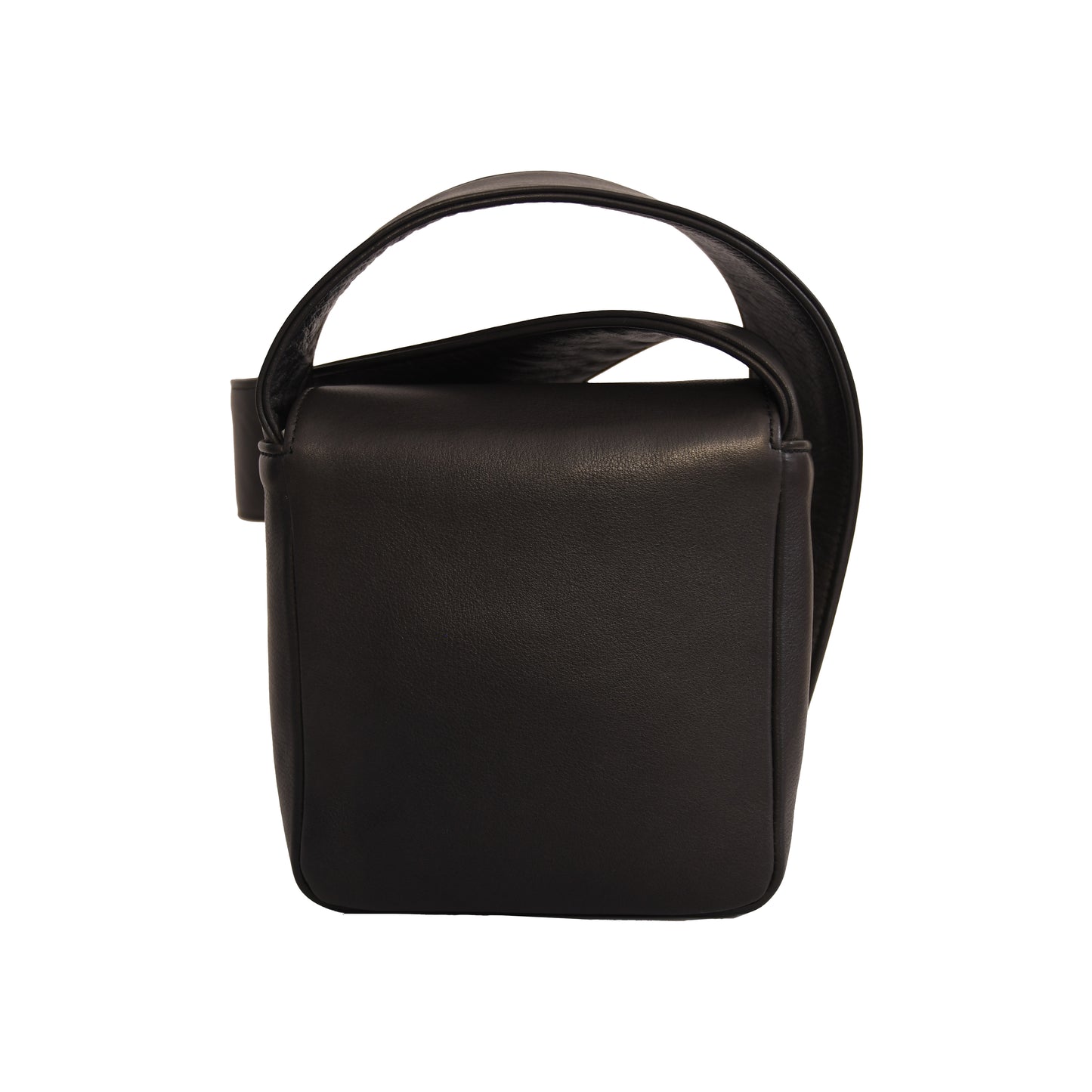 Chrome Hearts Floral Ball Button With Hot Pot Leather Shoulder Bag Black-NOBLEMARS