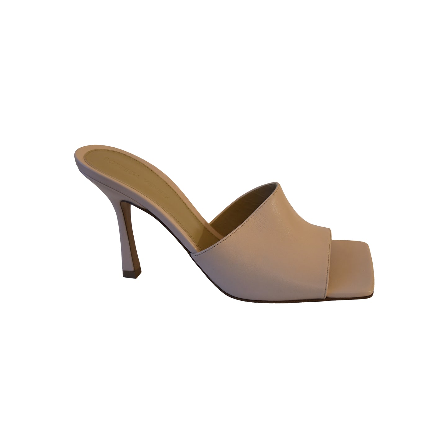 Bottega Veneta Stretch Sandal Lounge Nappa Bandage Beige-NOBLEMARS