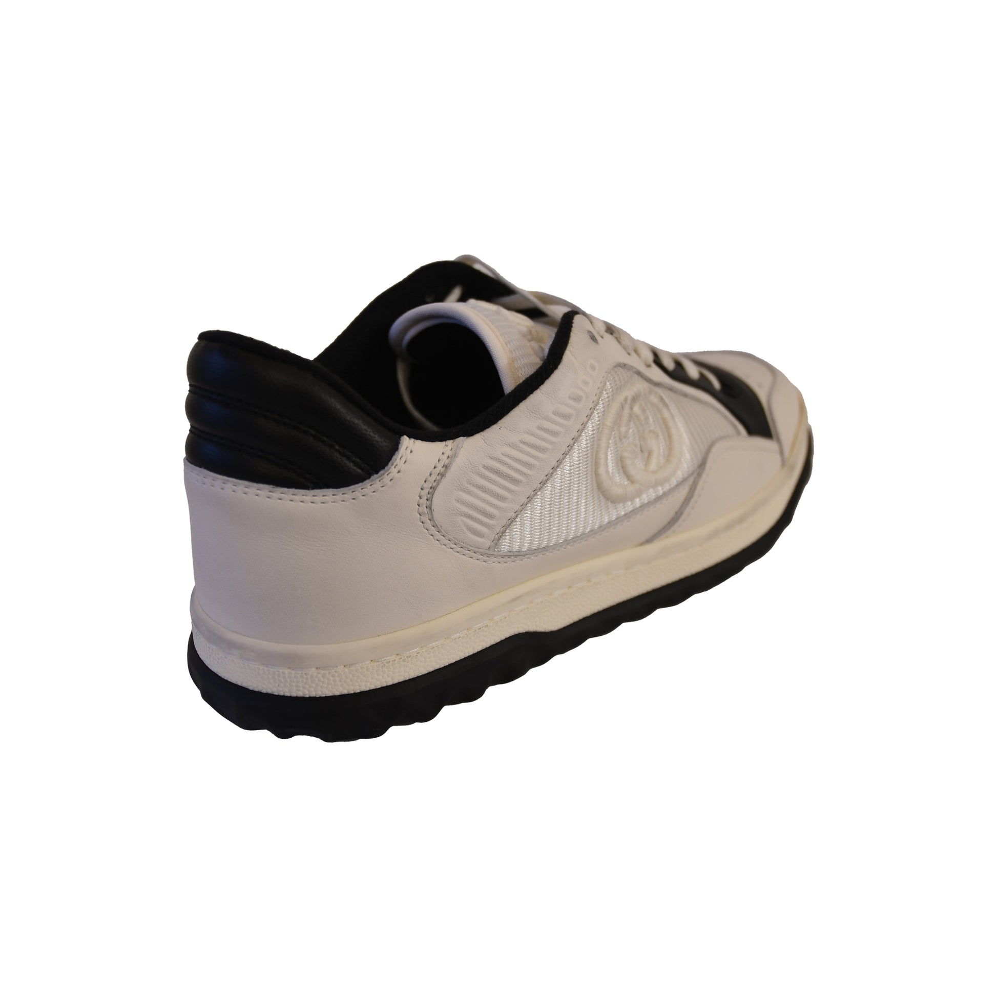 Gucci MAC80 GG Low-Top Sneakers Off White Black-NOBLEMARS