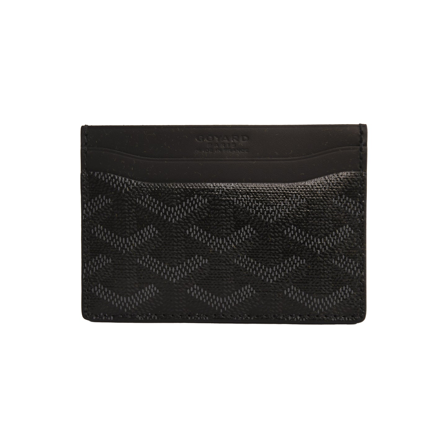 Goyard Saint Sulpice Card Holder Black-NOBLEMARS