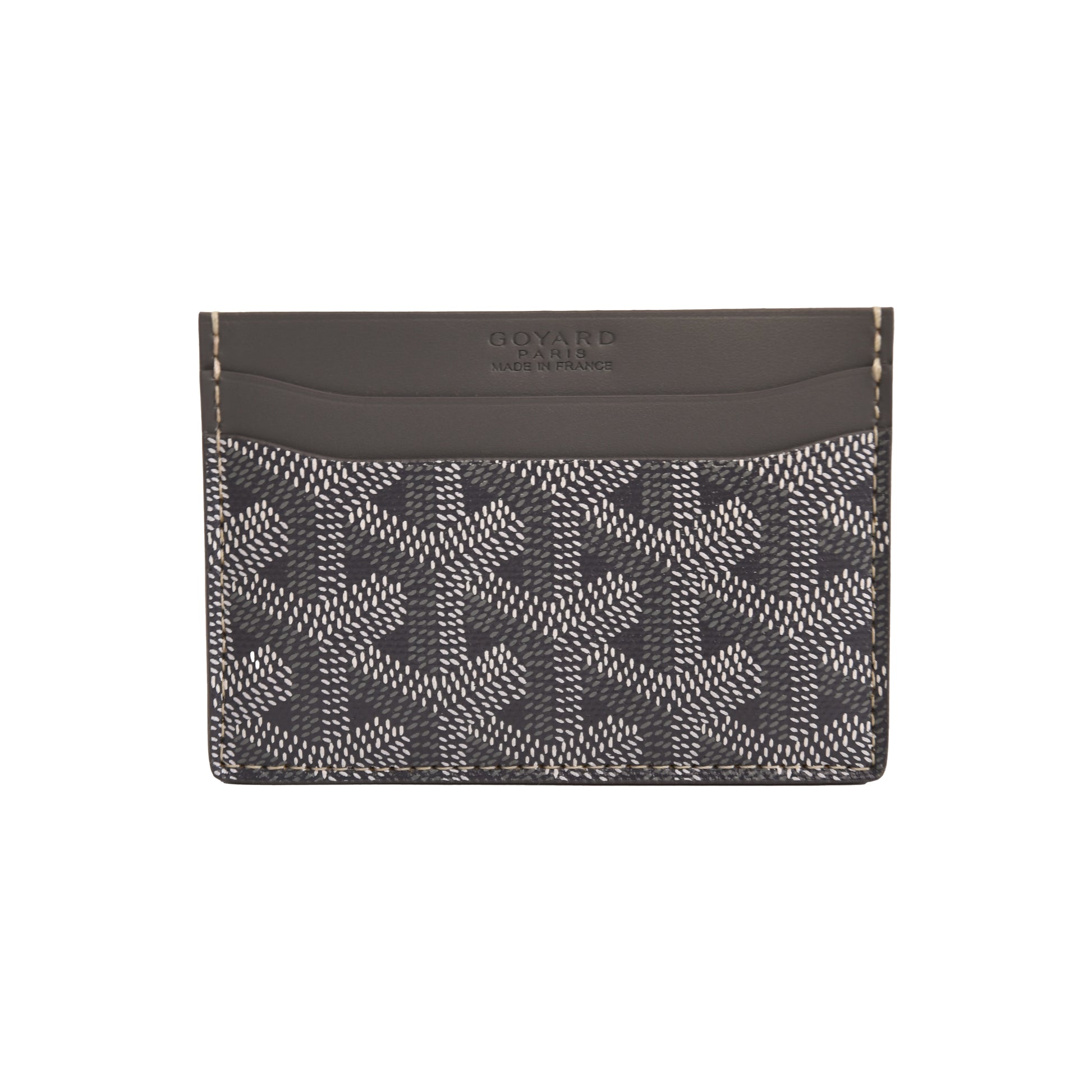 Goyard Saint Sulpice Card Holder Grey-NOBLEMARS