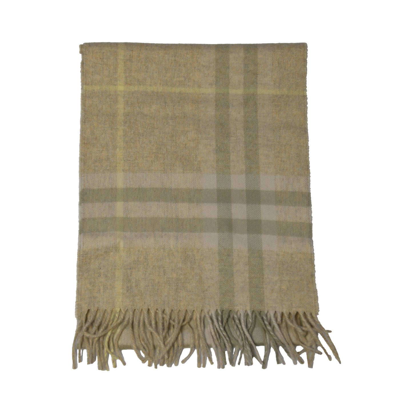 Burberry Vintage Nova Check Cashmere scarf Beige-NOBLEMARS