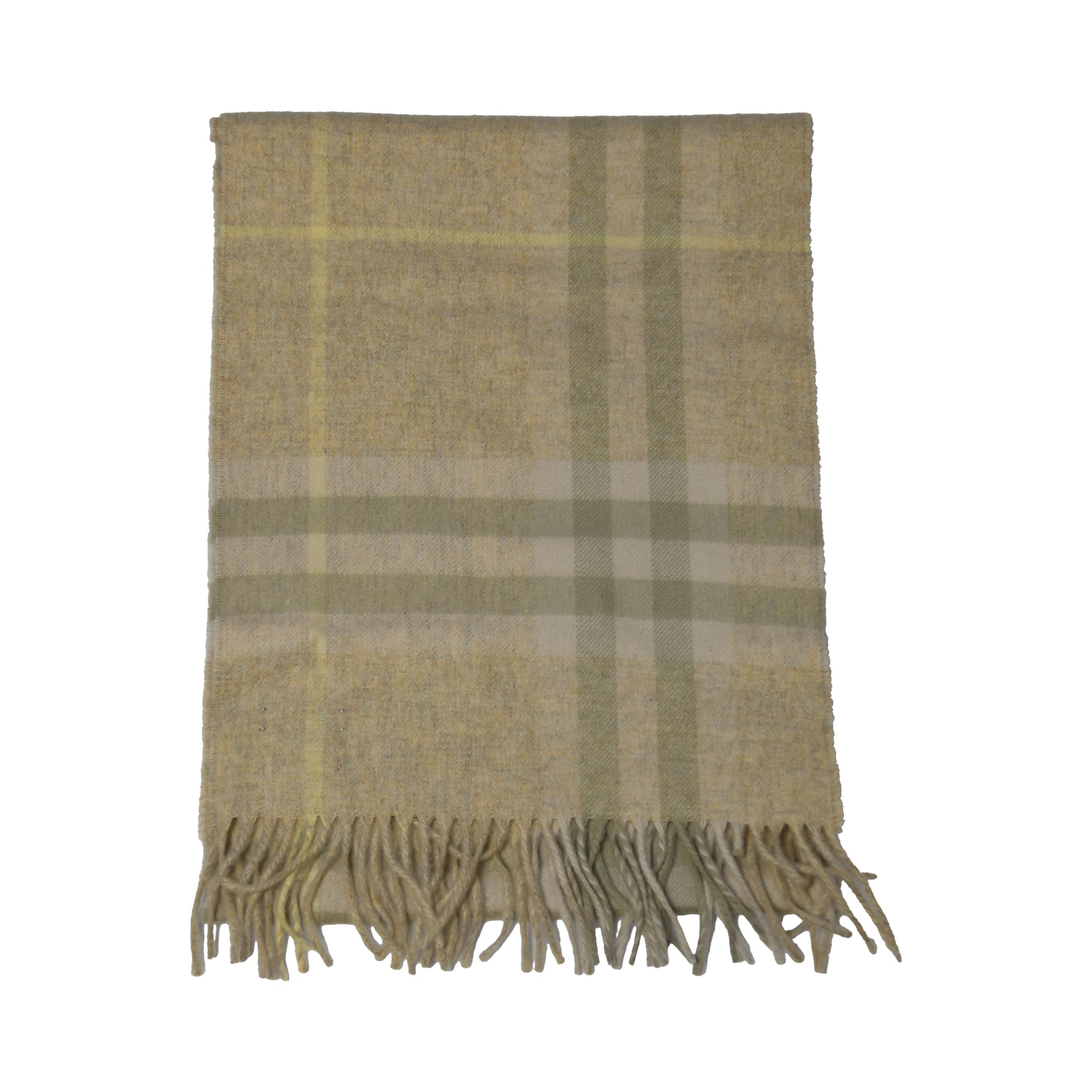 Burberry Vintage Nova Check Cashmere scarf Beige-NOBLEMARS