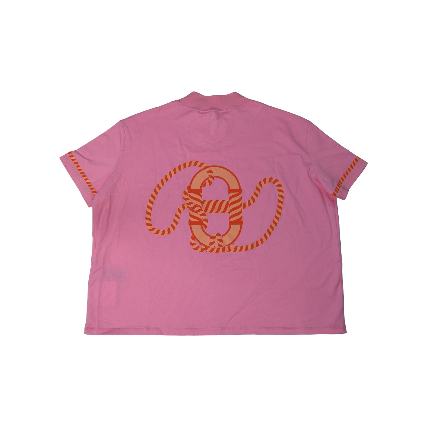Hermes Canoe Boxy T-Shirts Pink-NOBLEMARS