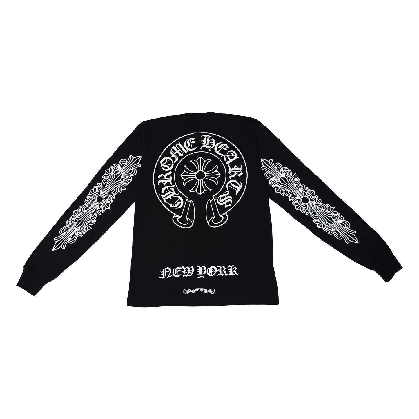 Chrome Hearts New York Exclusive Horseshoe L/S T-Shirts Black