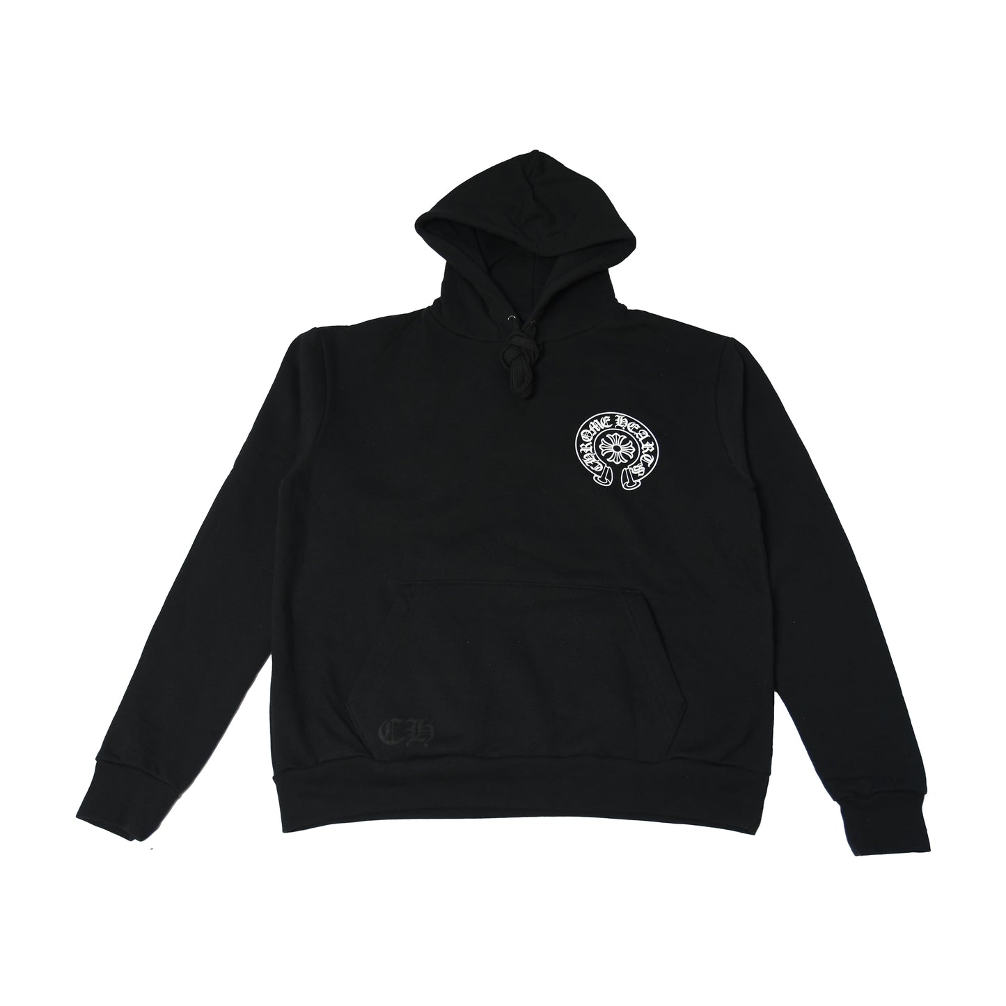 Chrome Hearts New York Exclusive Horseshoe Hoodie Black-NOBLEMARS