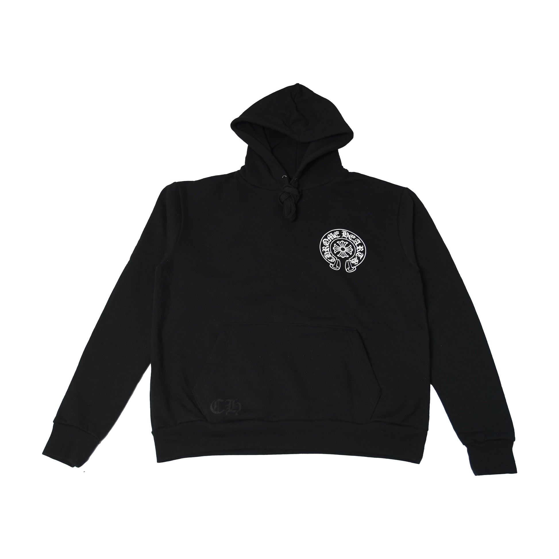 Chrome Hearts New York Exclusive Horseshoe Hoodie Black-NOBLEMARS
