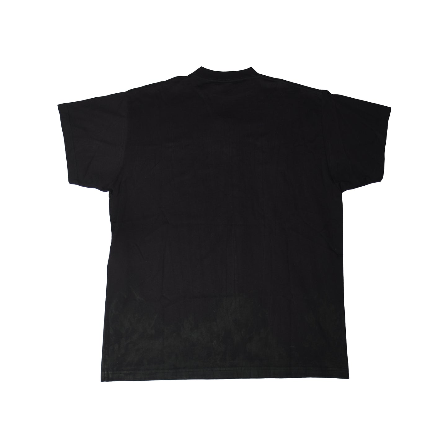 Balenciaga Metal BB Stencil Cotton T-Shirts Black-NOBLEMARS
