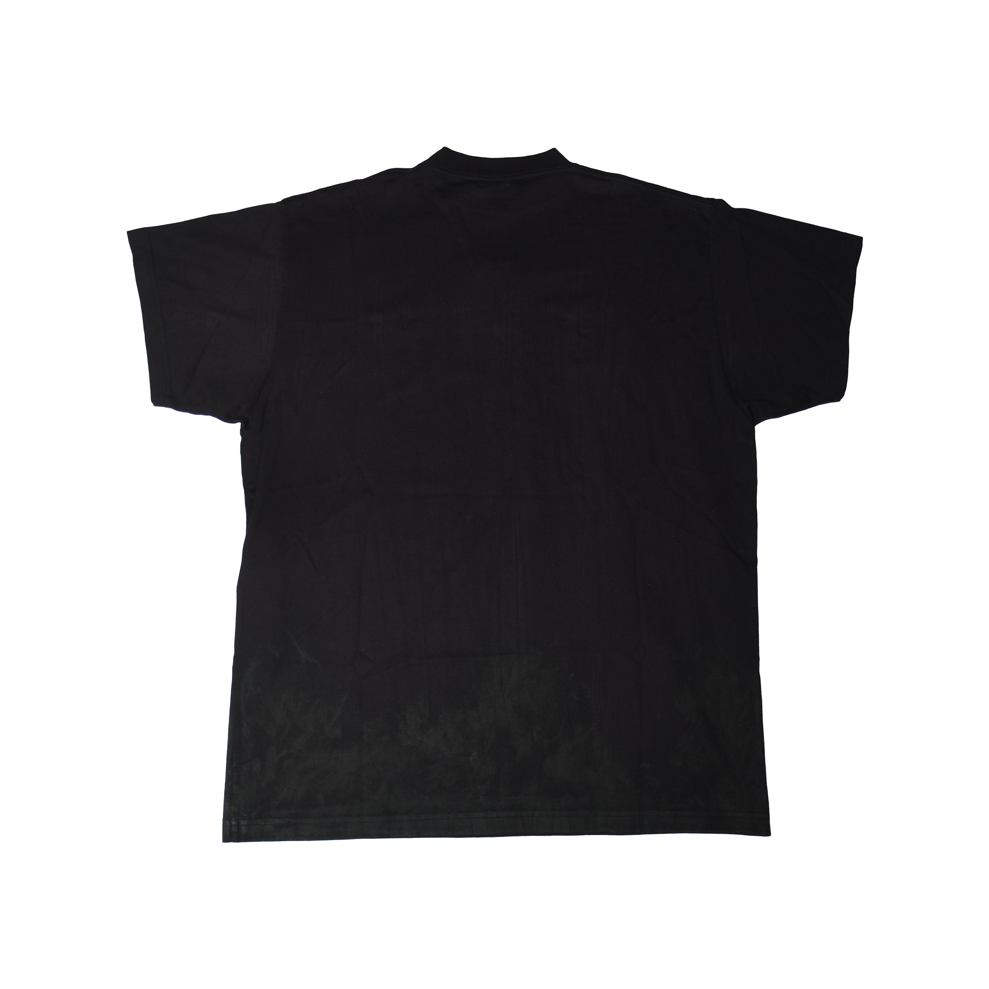 Balenciaga Metal BB Stencil Cotton T-Shirts Black-NOBLEMARS
