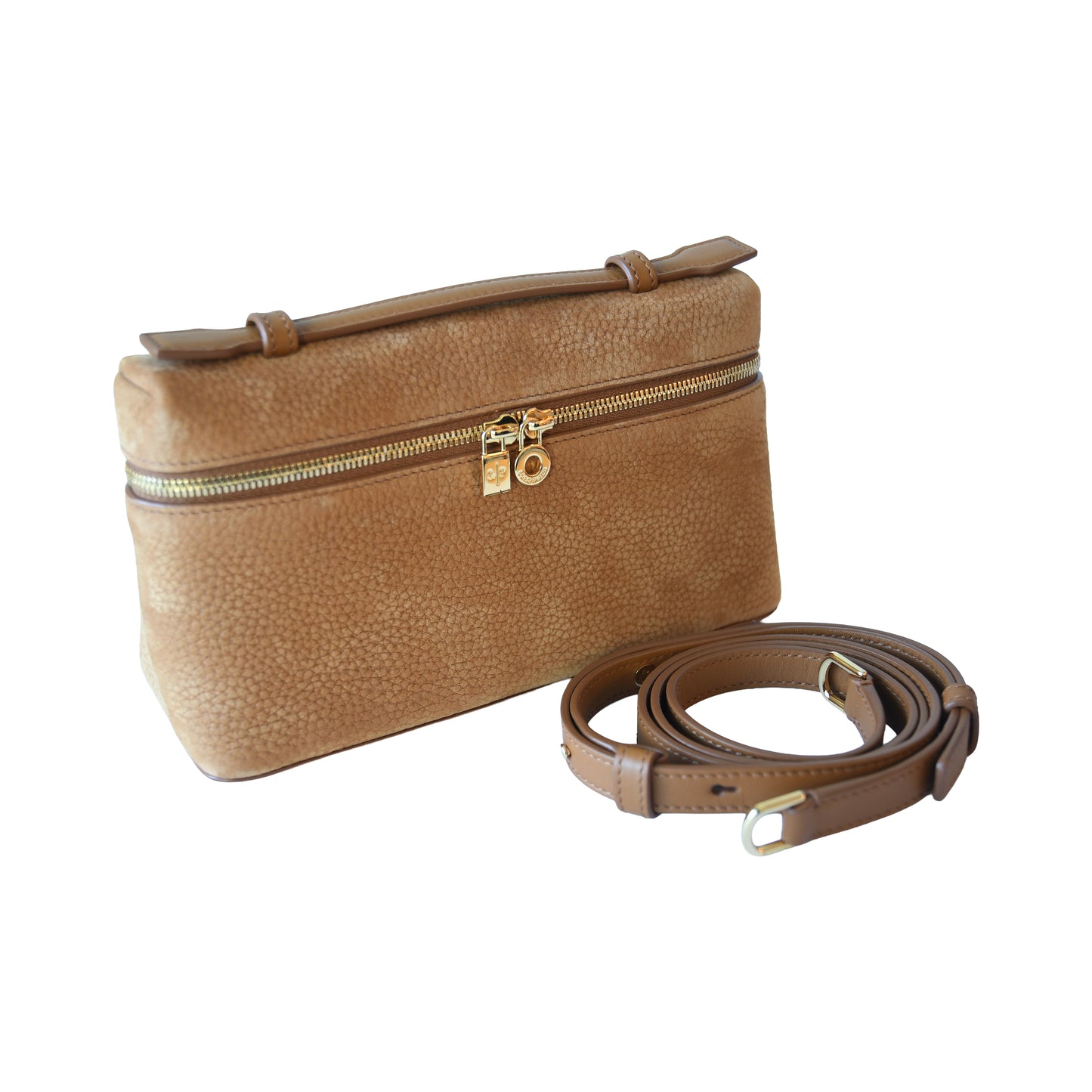 Loro Piana Extra Pocket L19 Pouch Brown-NOBLEMARS