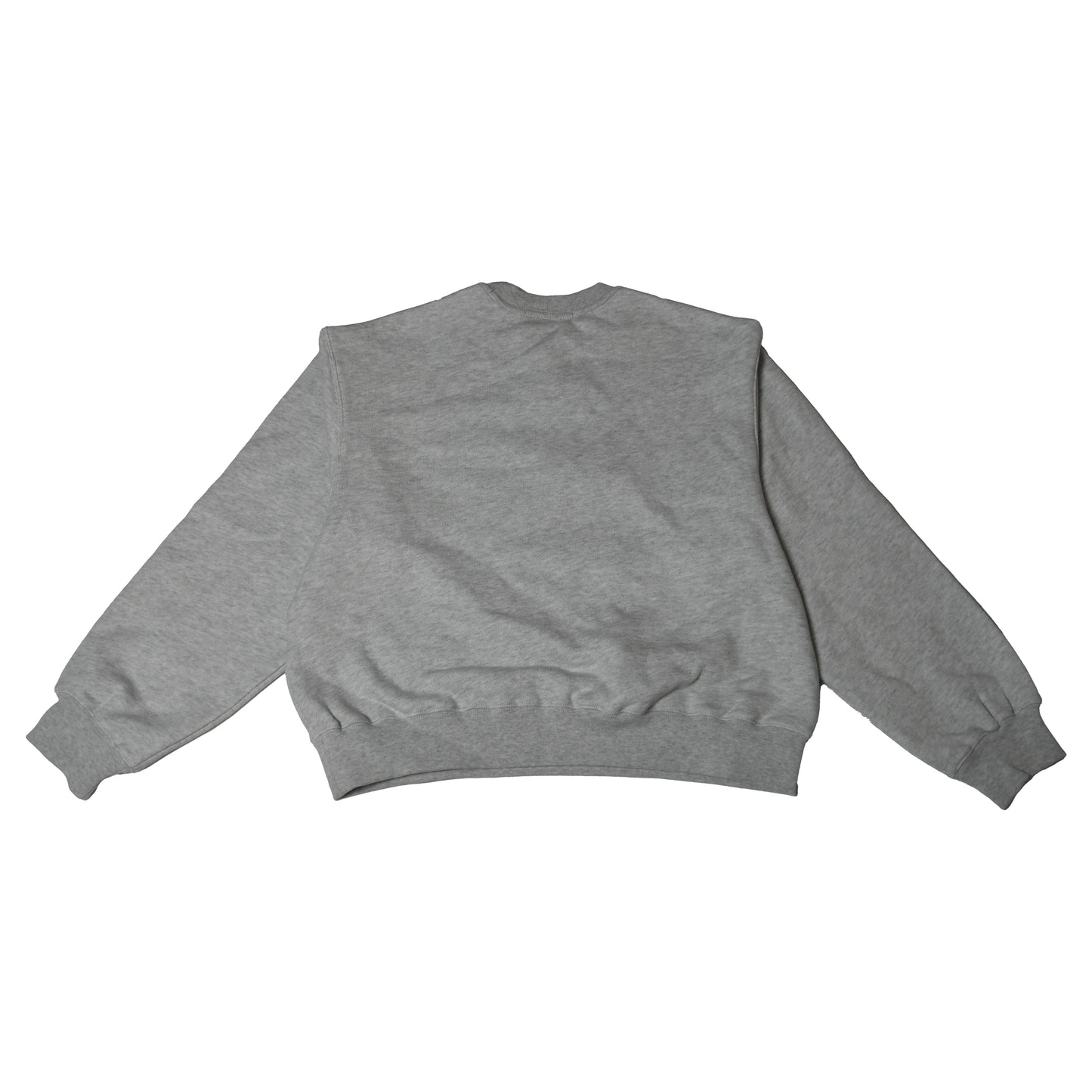 Alexander Wang Logo Print Crewneck Sweatshirts Grey