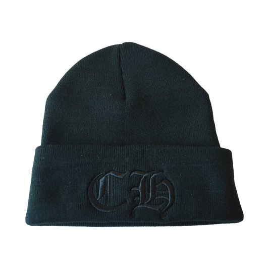 Chrome Hearts Embroidered Logo Beanie Black