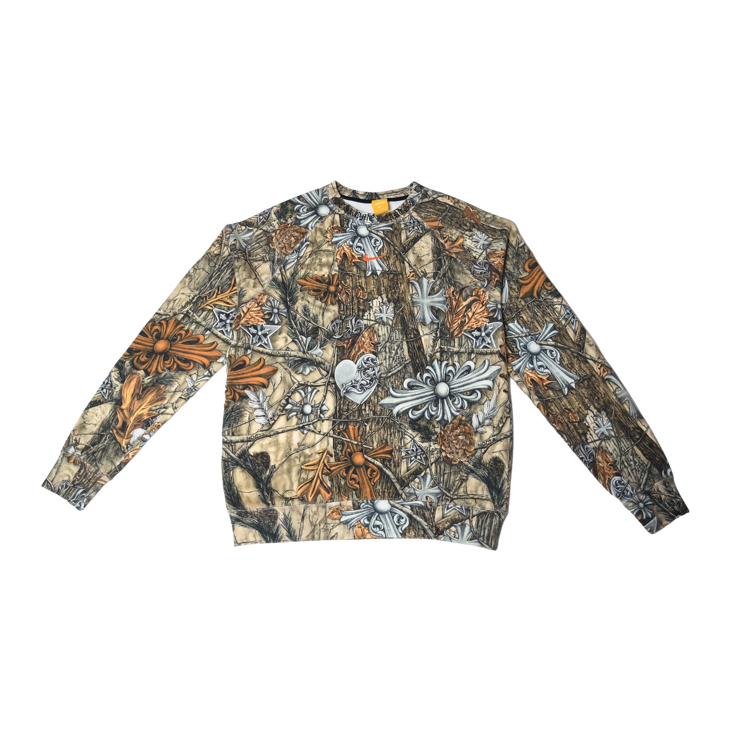 Chrome Hearts Nike NOCTA Crewneck Sweatshirt Multicolor-NOBLEMARS