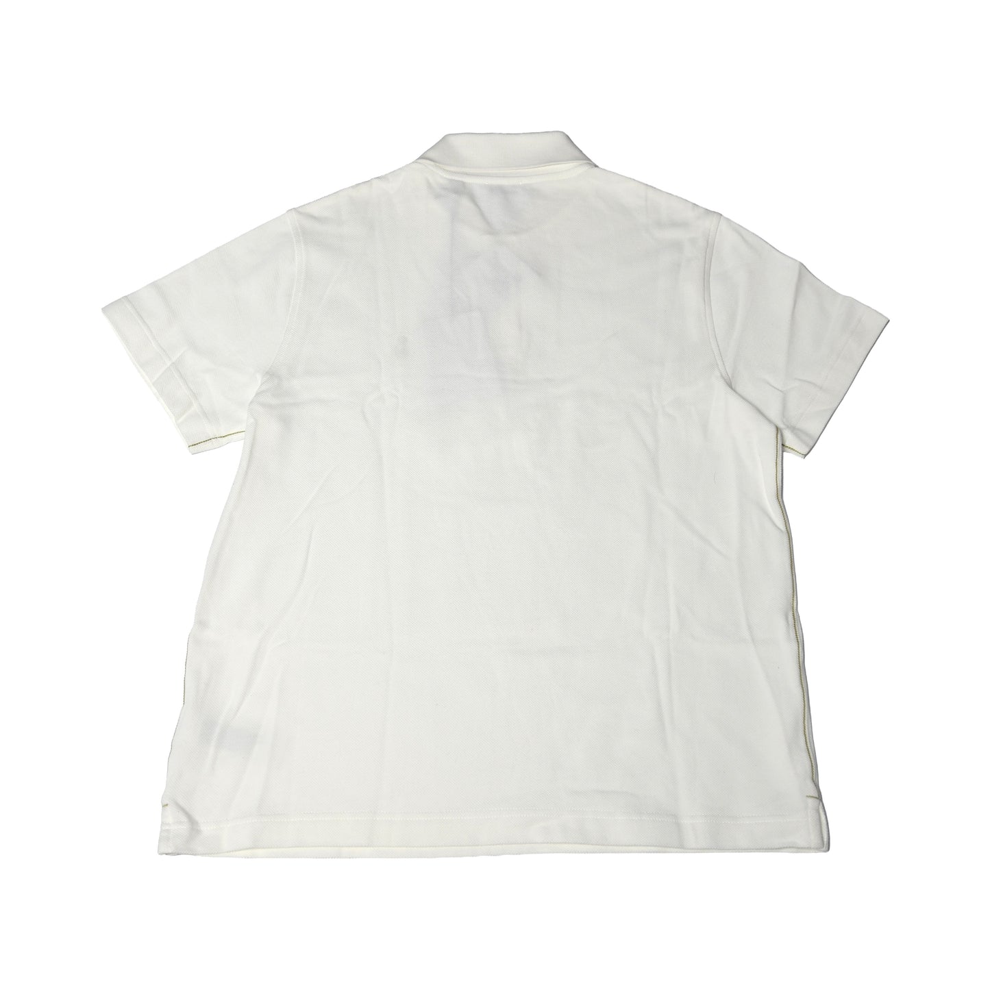 Burberry Pique Crest Polo Shirts White-NOBLEMARS