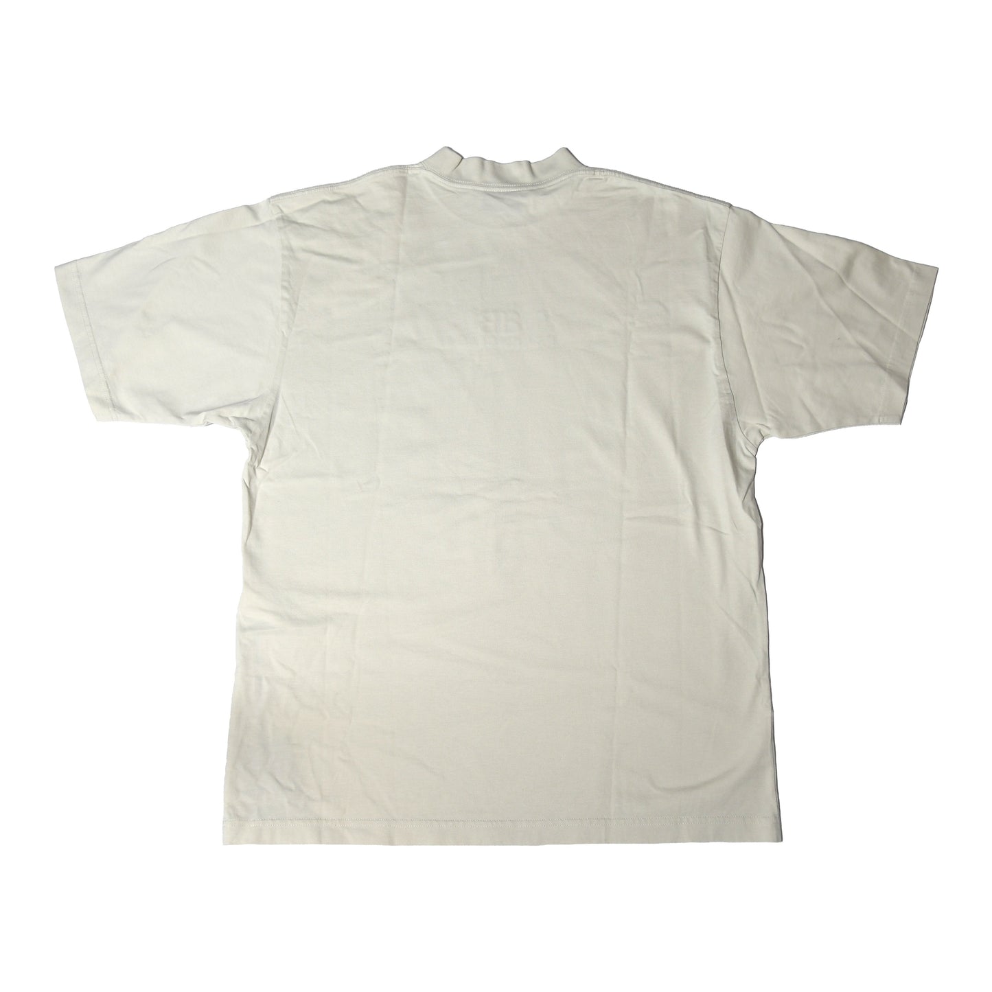Balenciaga BB Loop Sports Icon Oversized T-Shirts Beige-NOBLEMARS